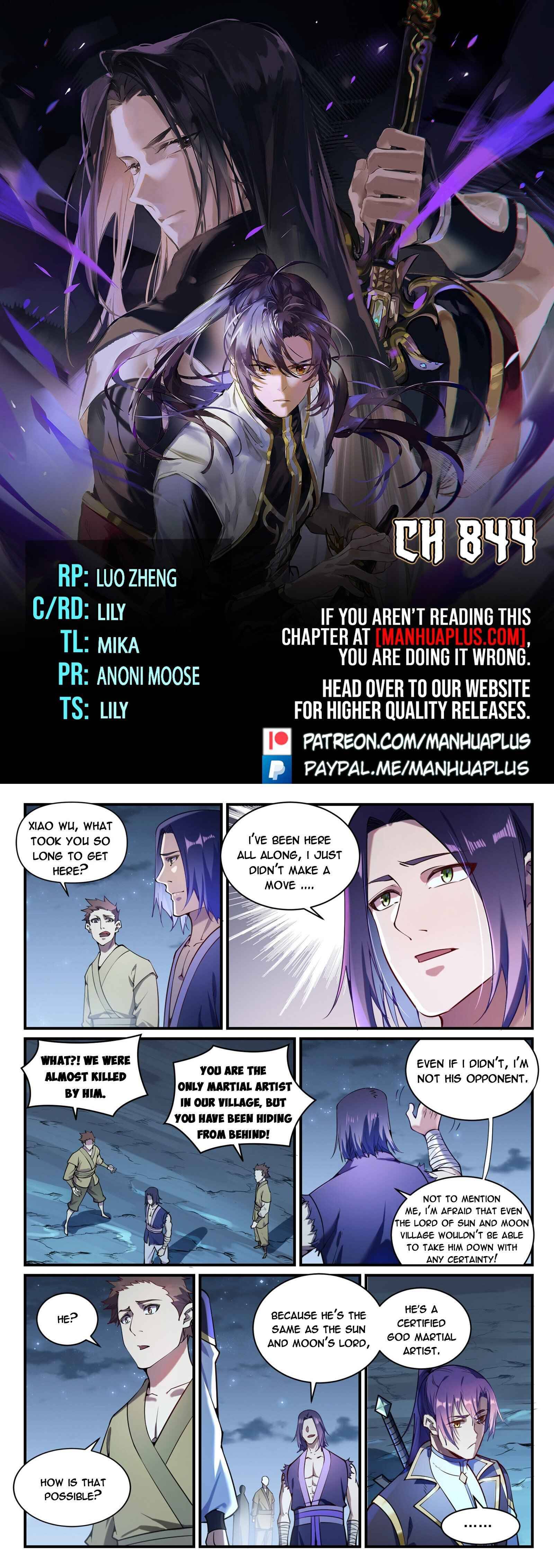 Apotheosis Chapter 844 - Page 0
