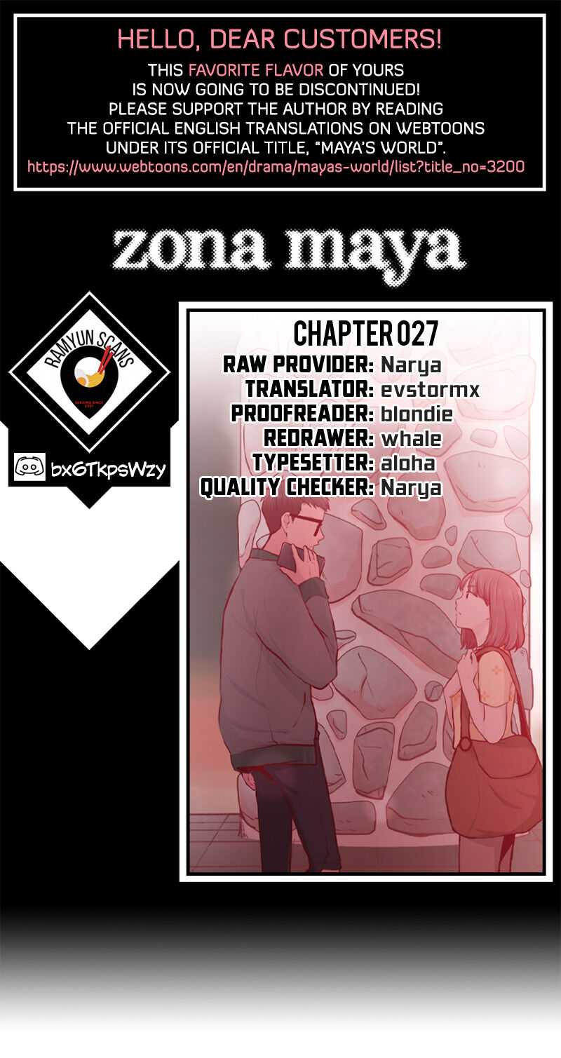 Zona Maya Chapter 27 - Page 1