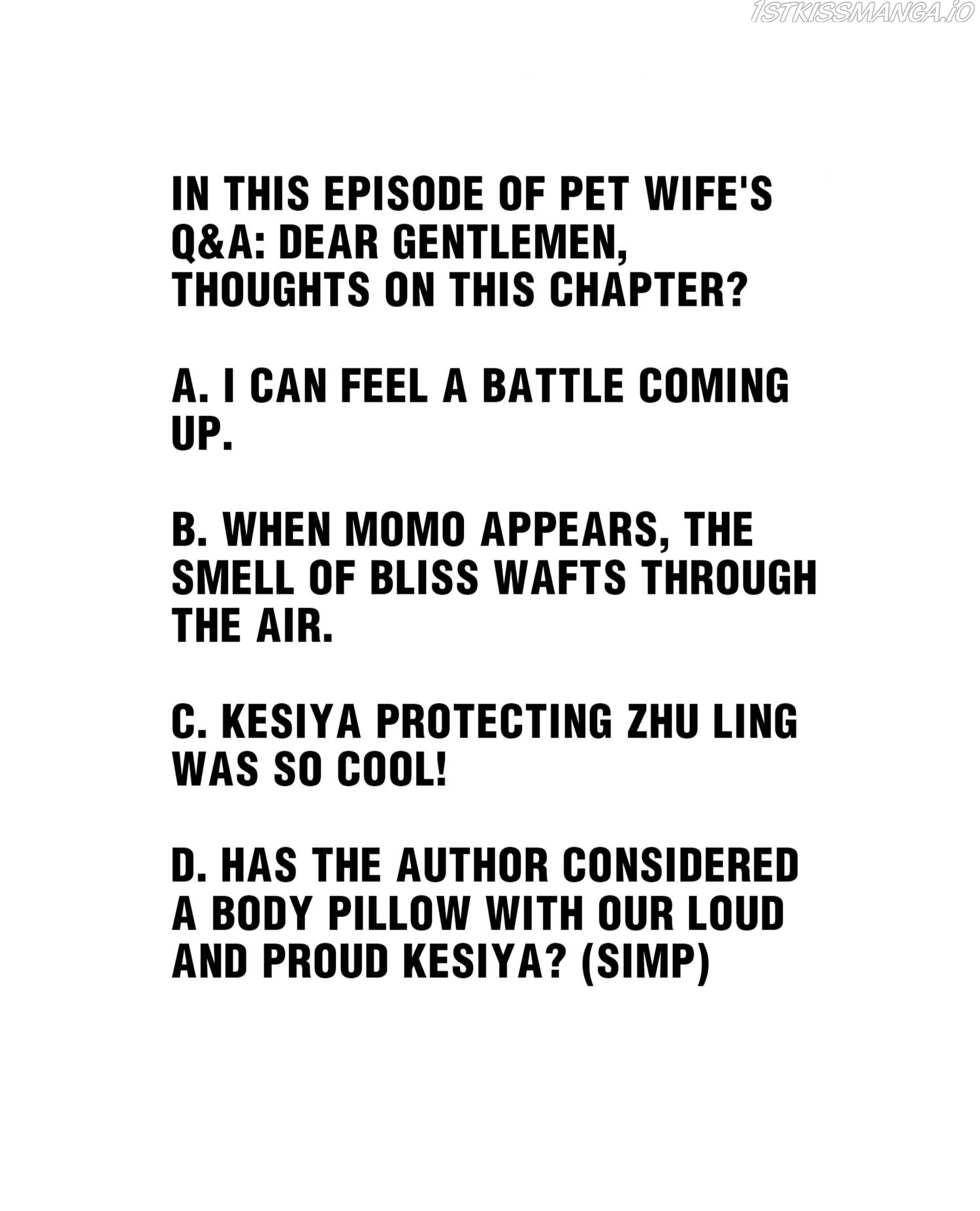 How To Properly Care For Your Pet Wife Chapter 83 - Page 51