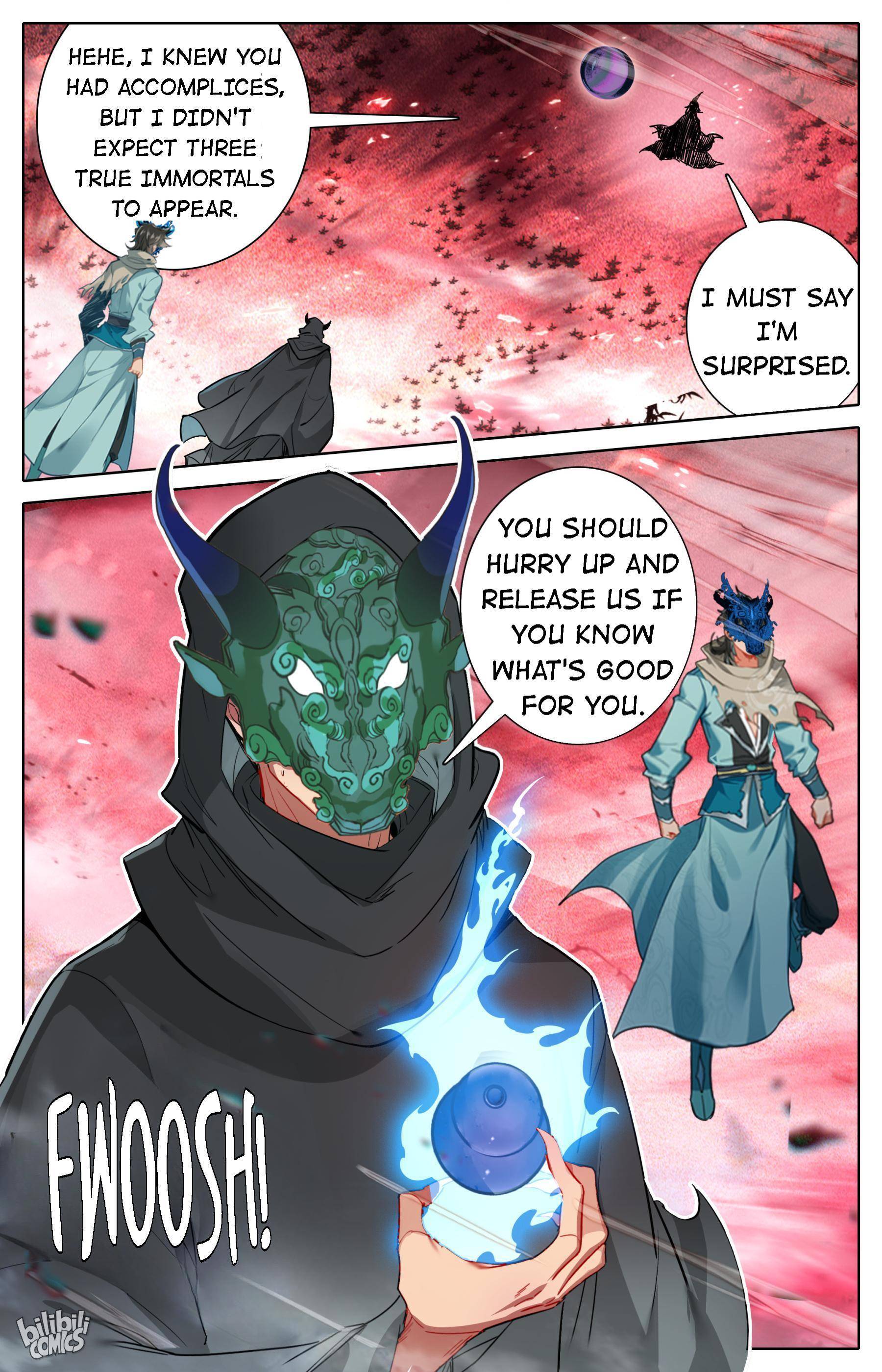 A Record Of A Mortal’s Journey To Immortality—Immortal World Arc Chapter 111 - Page 1