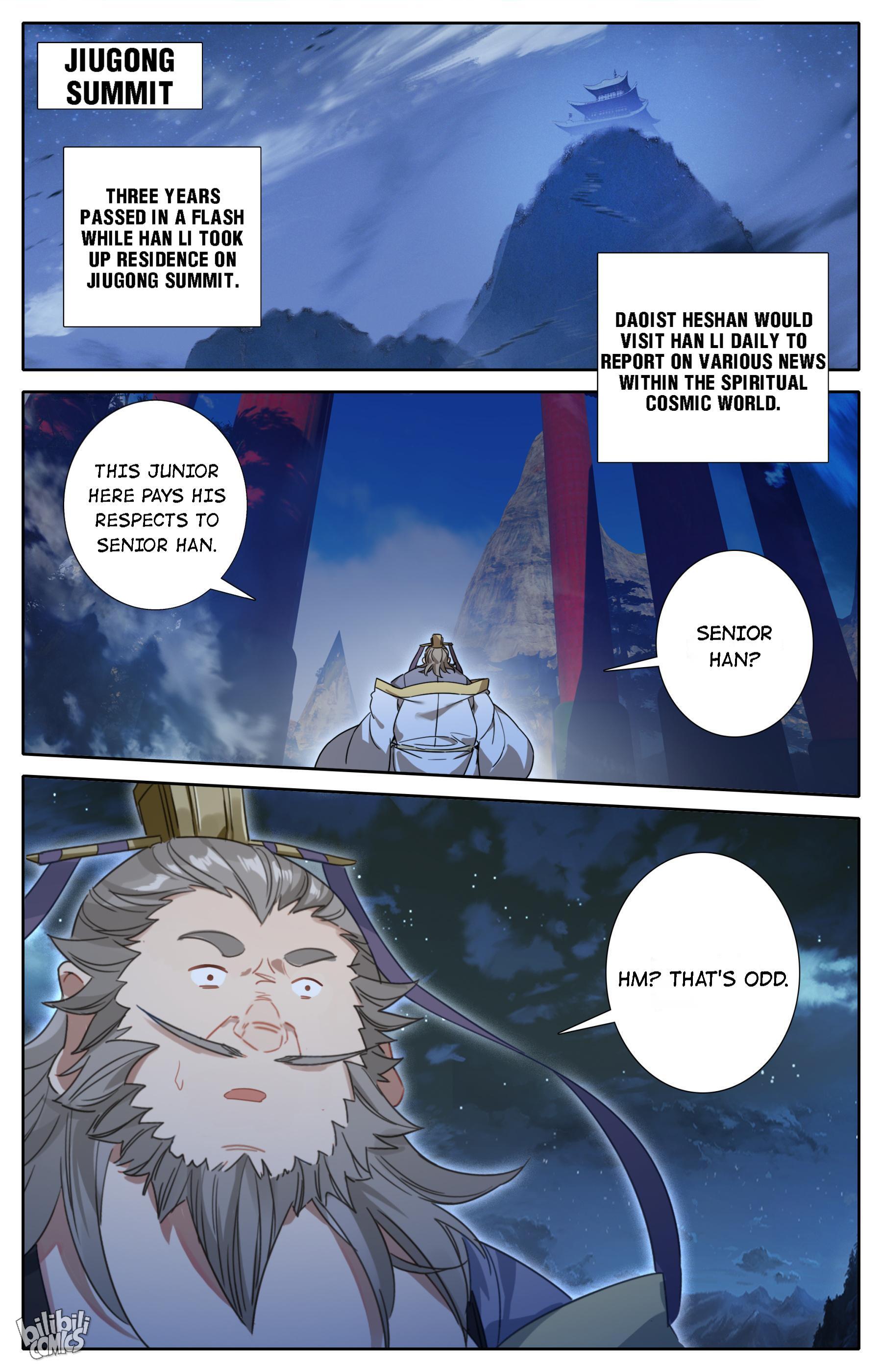 A Record Of A Mortal’s Journey To Immortality—Immortal World Arc Chapter 84 - Page 1