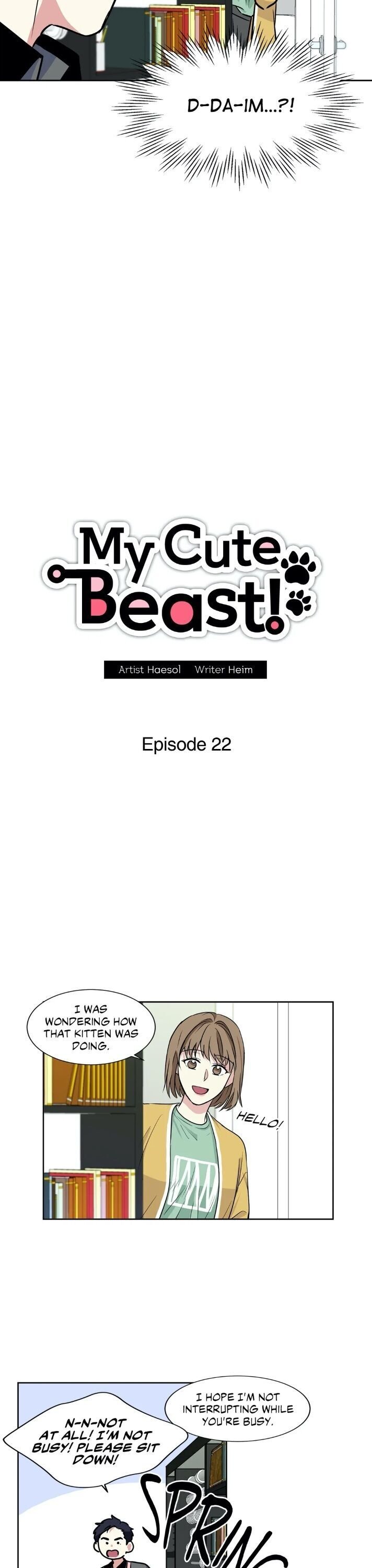 My Cute Beast! Chapter 22 - Page 2