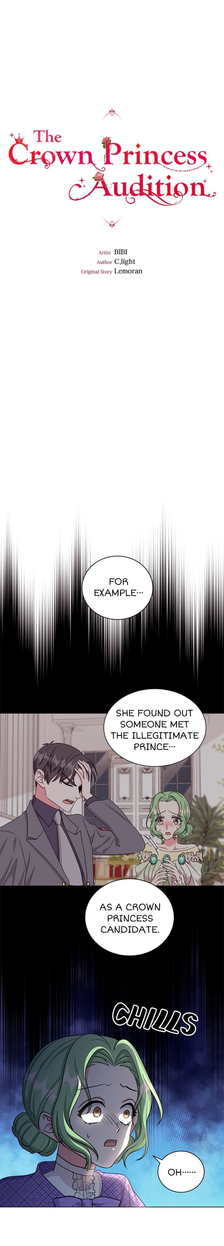 The Crown Princess Audition Chapter 32 - Page 0