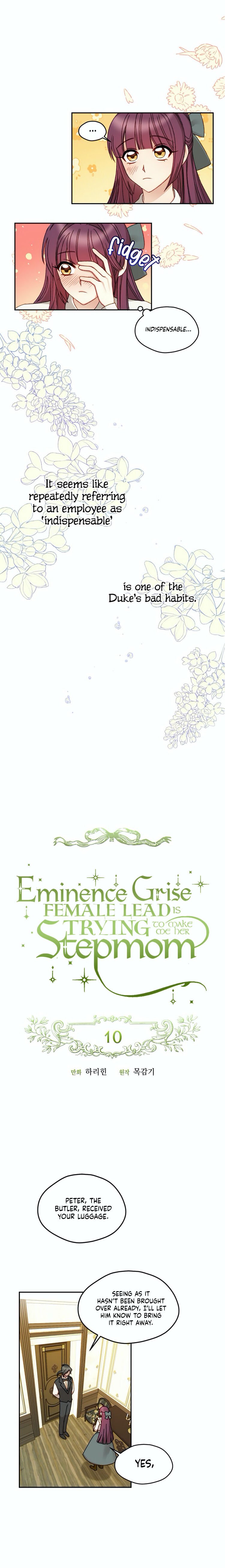 Éminence Grise Female Lead Is Trying to Make Me Her Stepmom Chapter 10 - Page 4