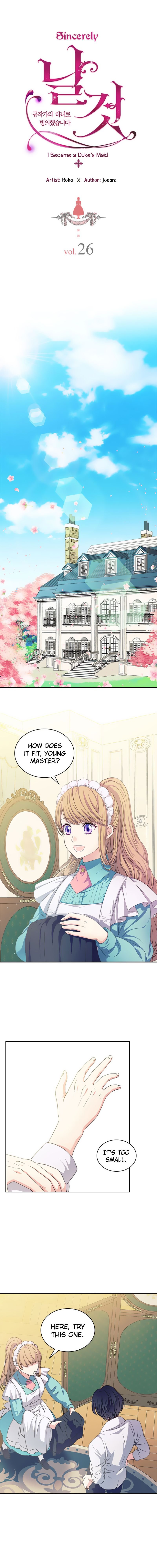 Sincerely: I Became a Duke’s Maid Chapter 26 - Page 1