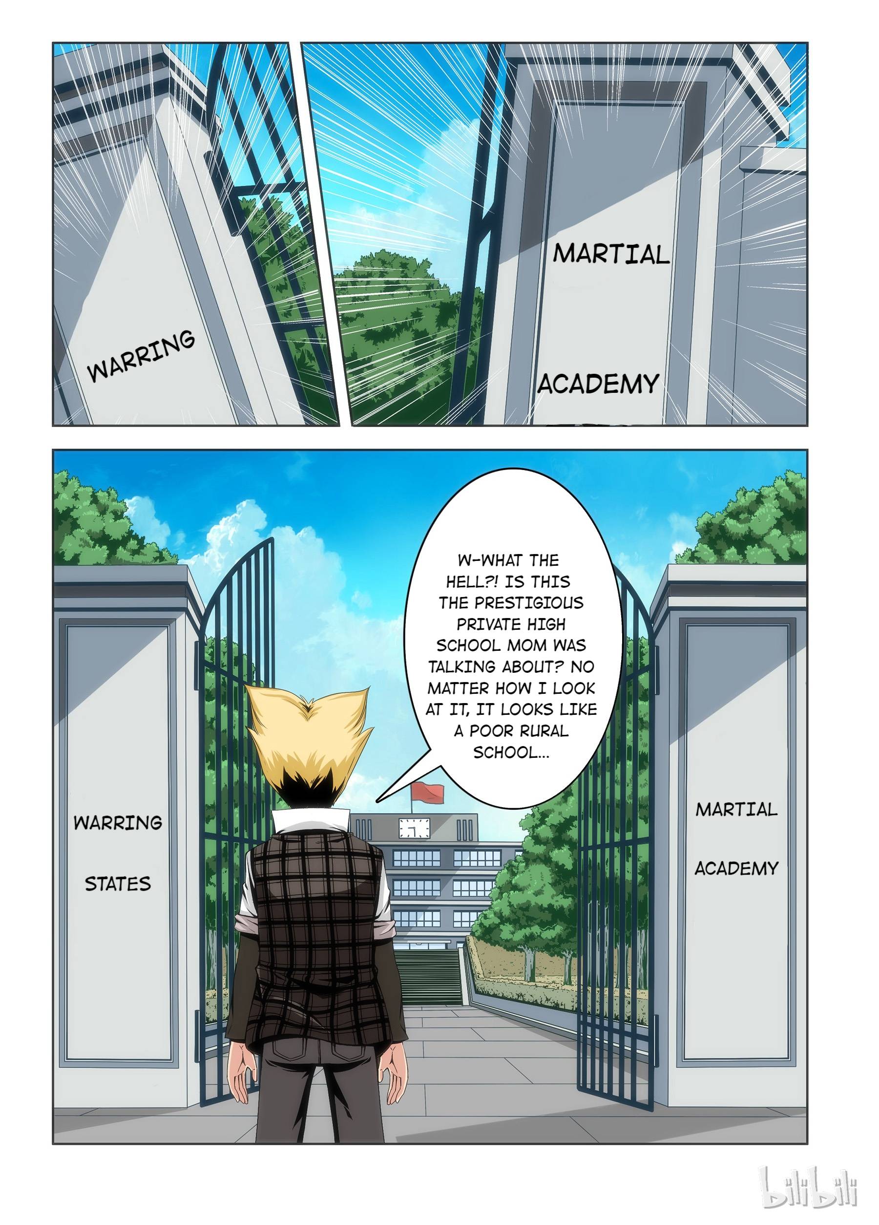 Warring States Martial Academy Chapter 1 - Page 7