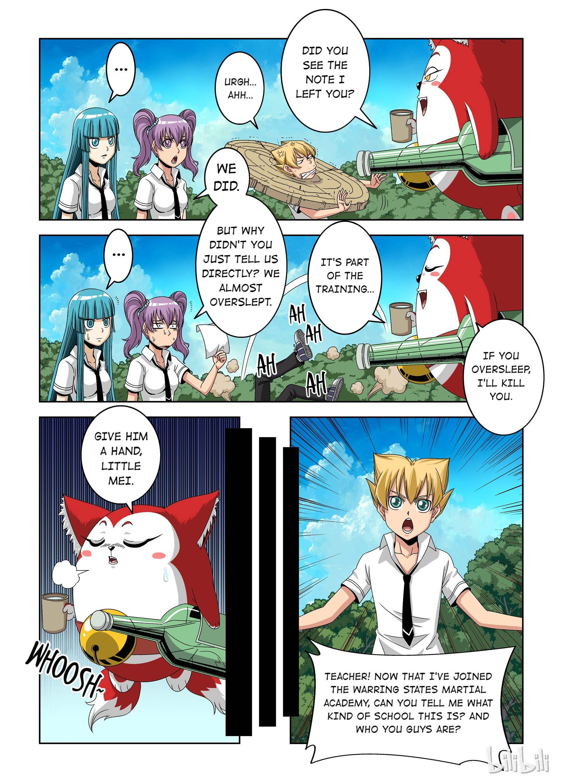 Warring States Martial Academy Chapter 4 - Page 5