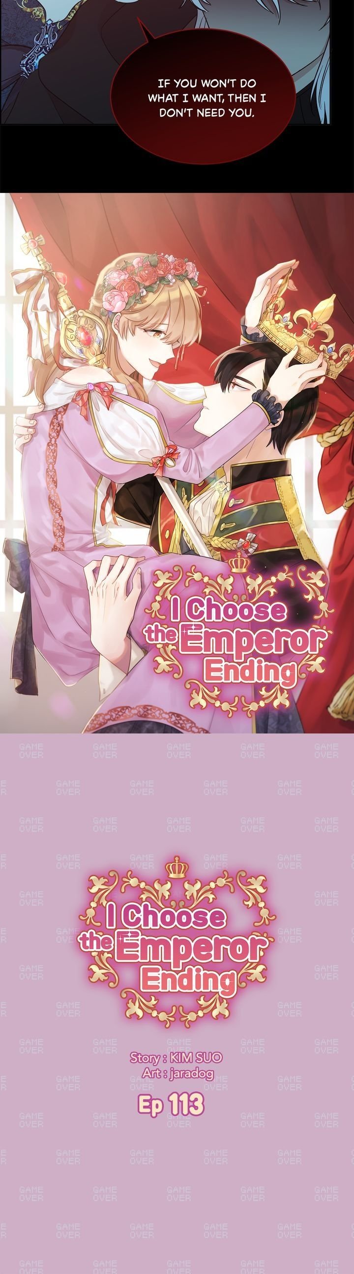 I Choose the Emperor Ending Chapter 113 - Page 1