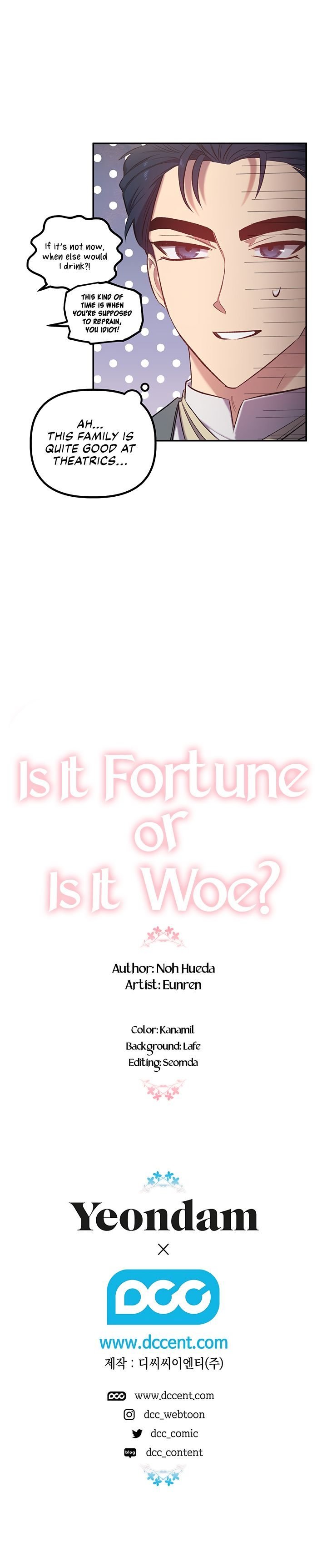 Is It a Fortune or Is It a Woe? Chapter 14 - Page 21