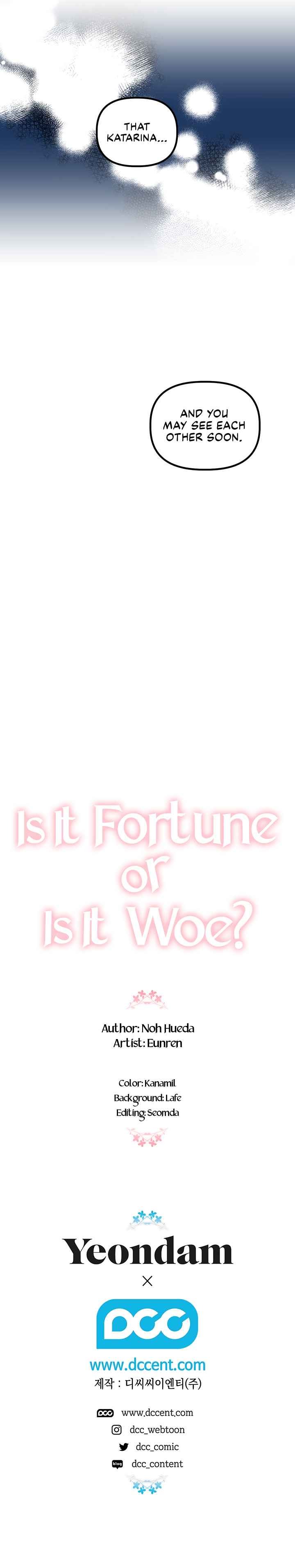 Is It a Fortune or Is It a Woe? Chapter 26 - Page 15