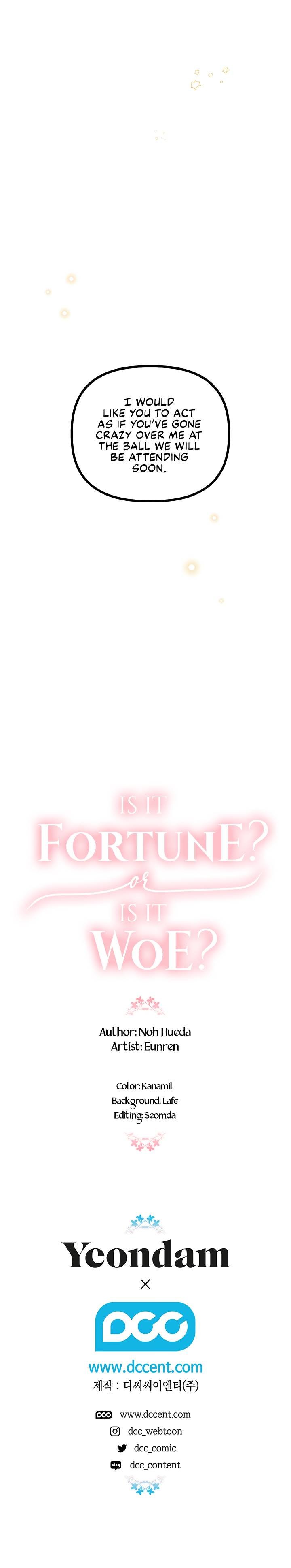 Is It a Fortune or Is It a Woe? Chapter 31 - Page 15