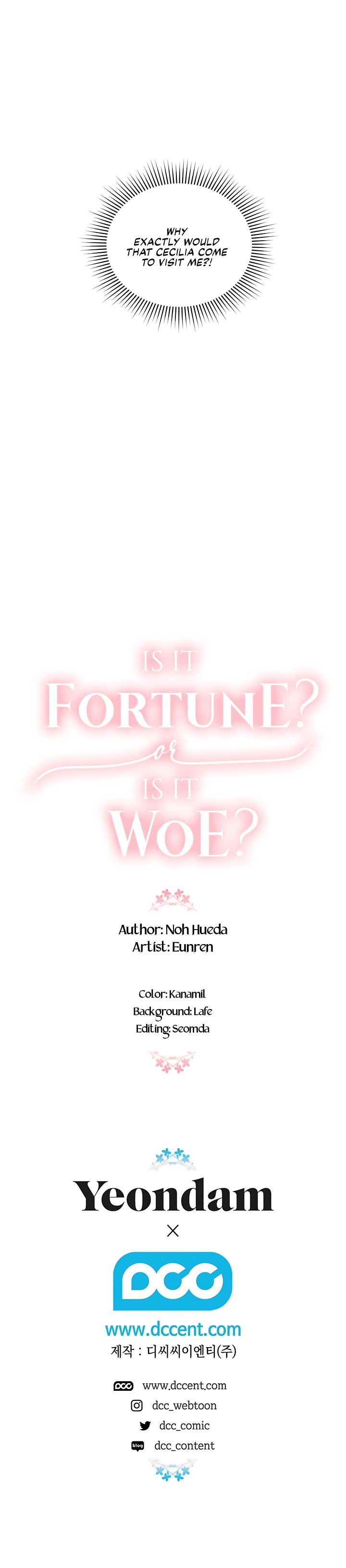 Is It a Fortune or Is It a Woe? Chapter 36 - Page 14
