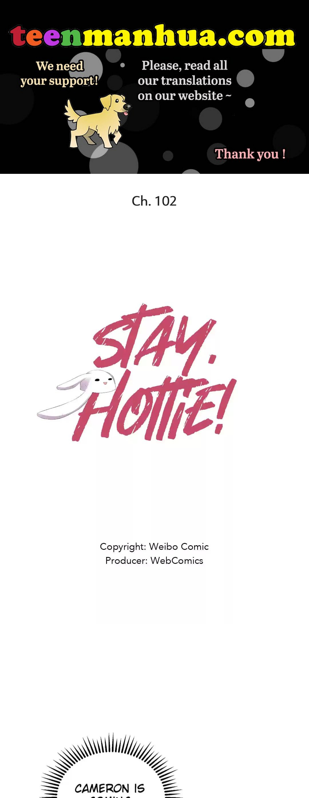Stay, hottie! Chapter 102 - Page 0