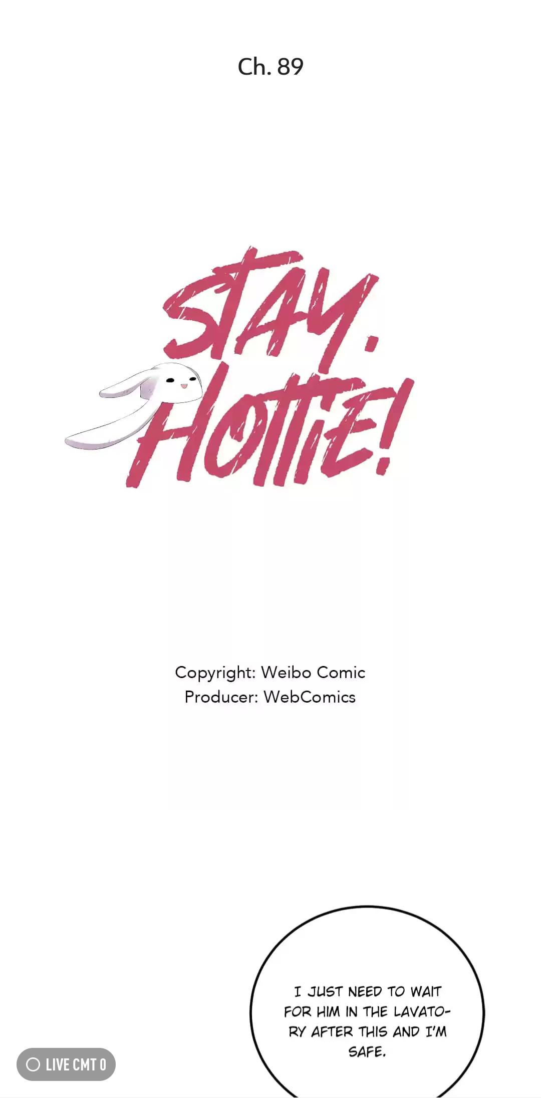 Stay, hottie! Chapter 89 - Page 0