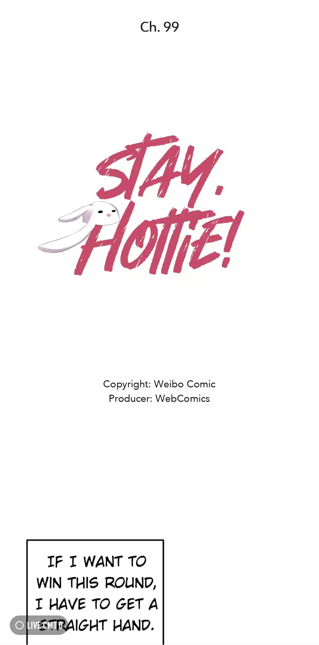 Stay, hottie! Chapter 99 - Page 0