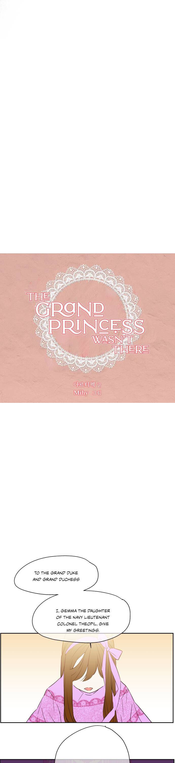 The Grand Princess Was Not There Chapter 14 - Page 4
