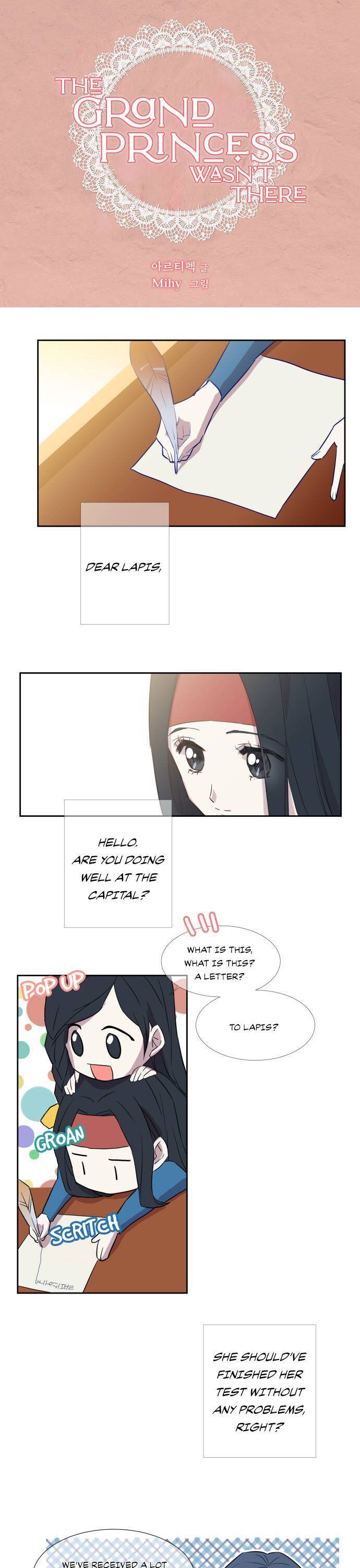 The Grand Princess Was Not There Chapter 15 - Page 1