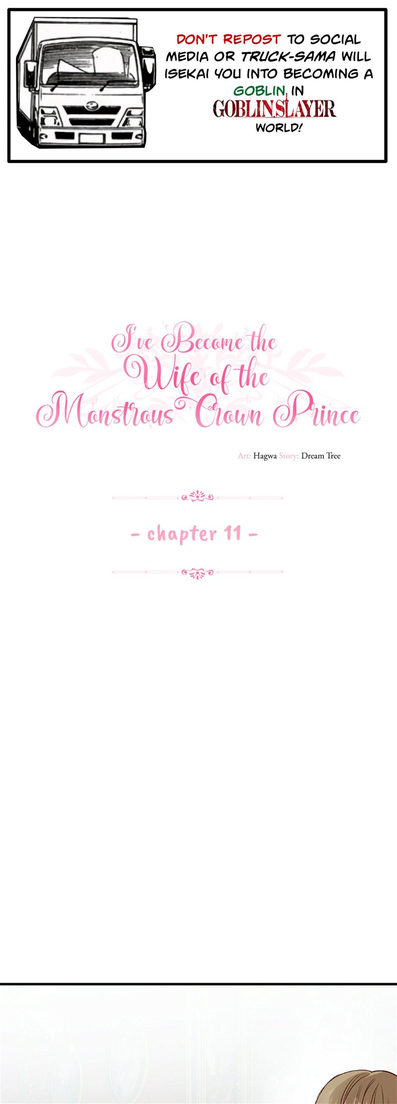 I Became the Wife of the Monstrous Crown Prince Chapter 11 - Page 0