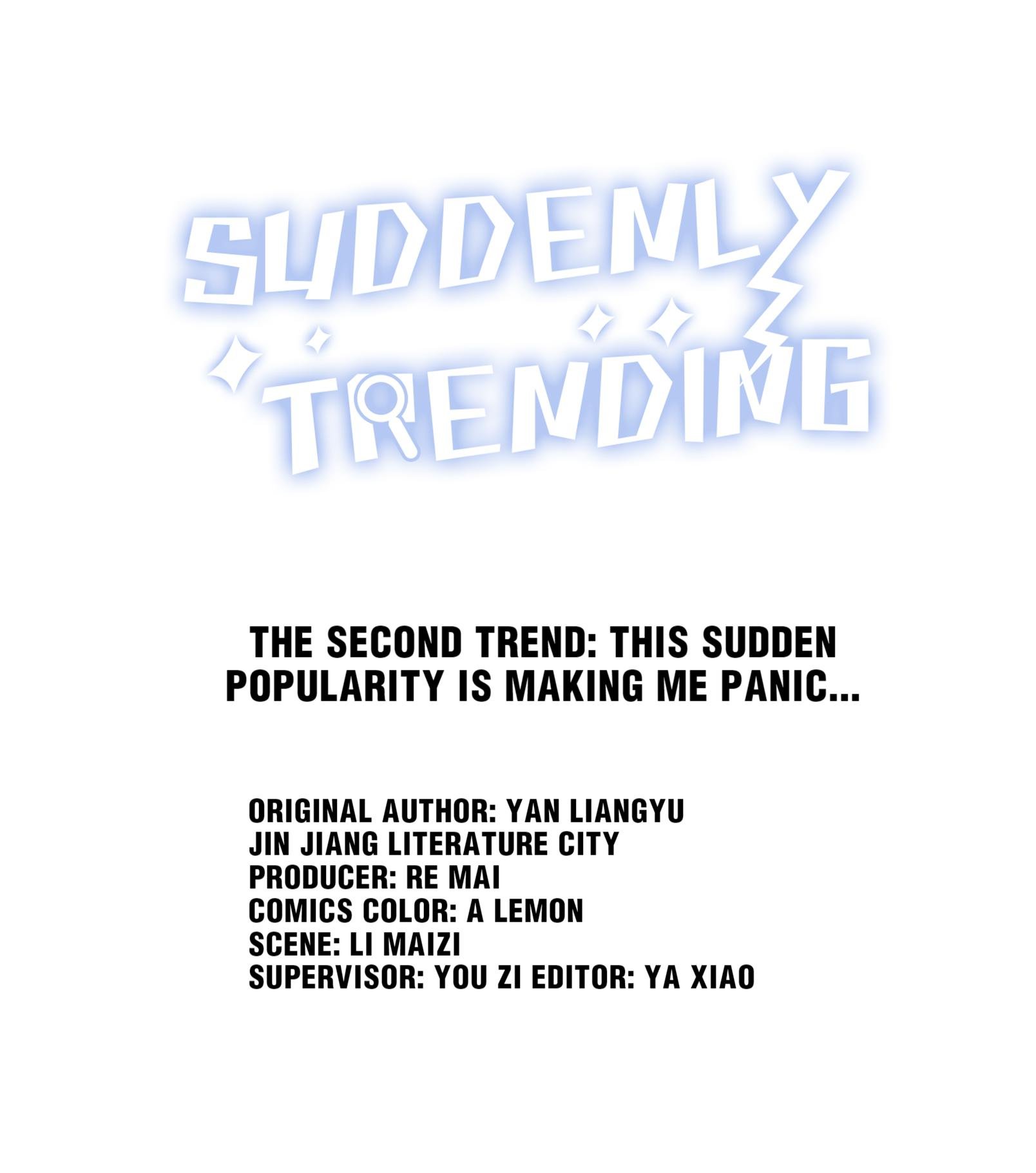 Suddenly Trending Chapter 2 - Page 1