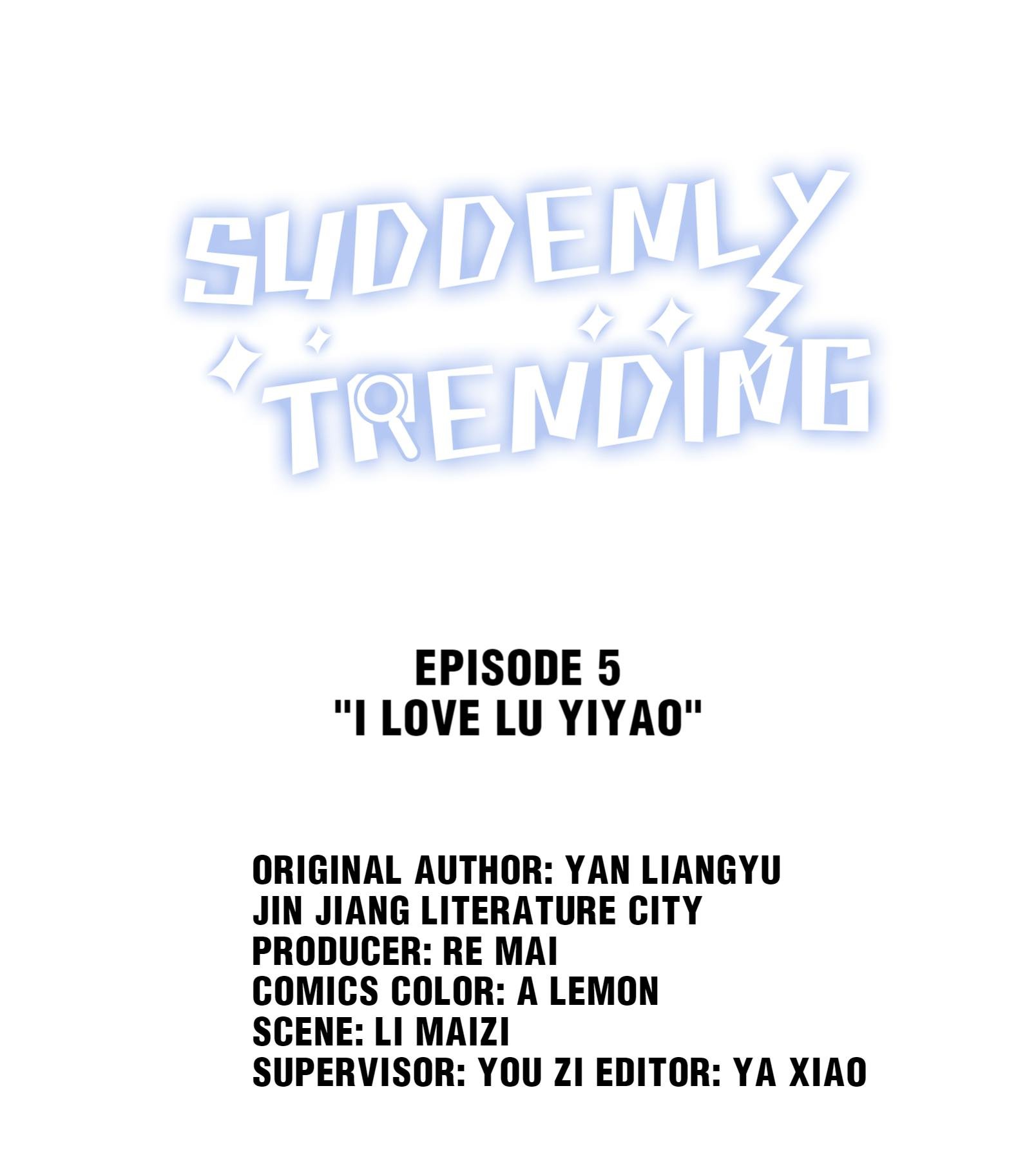Suddenly Trending Chapter 5 - Page 1