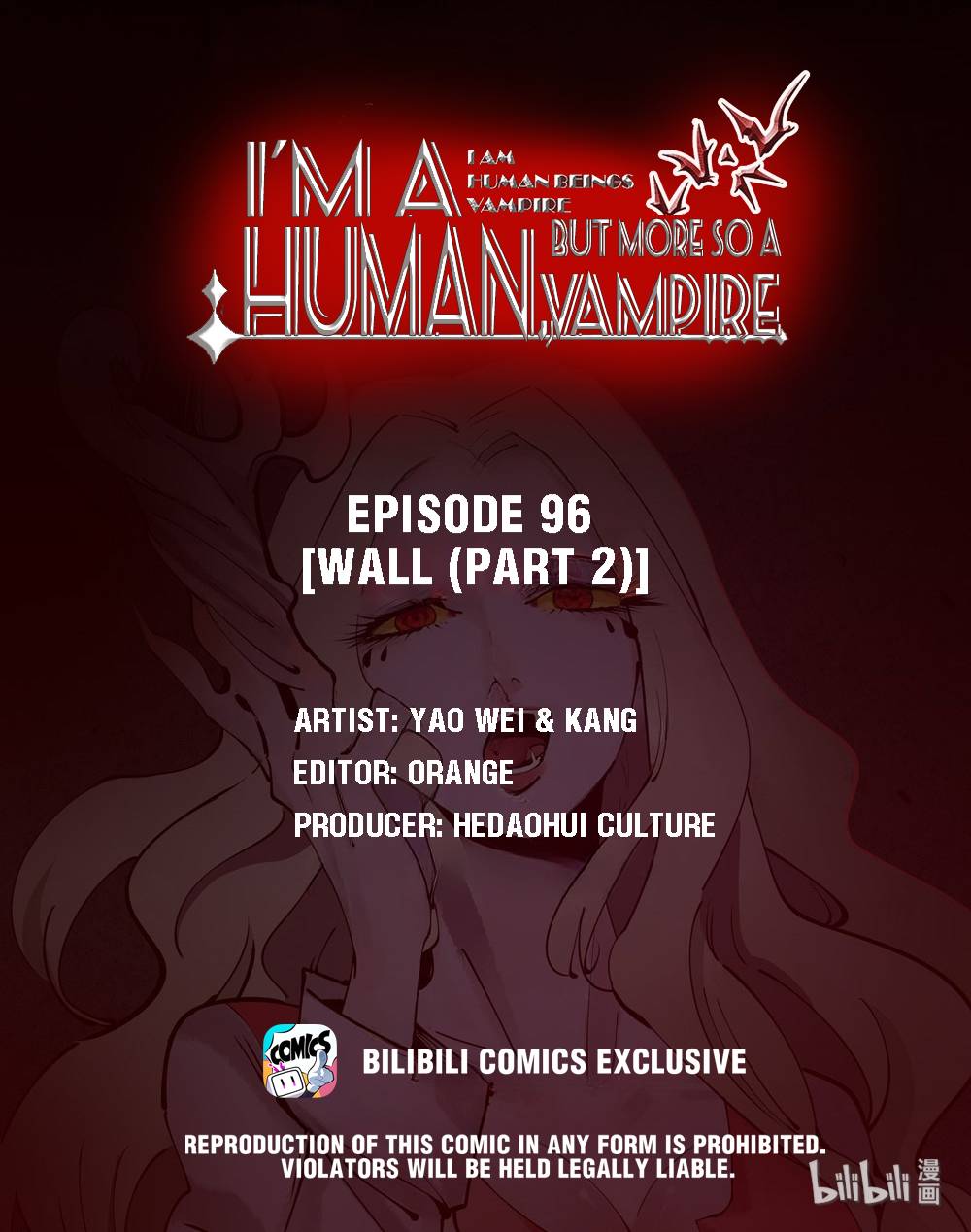 I’m a Human, but More of a Vampire Chapter 96 - Page 1