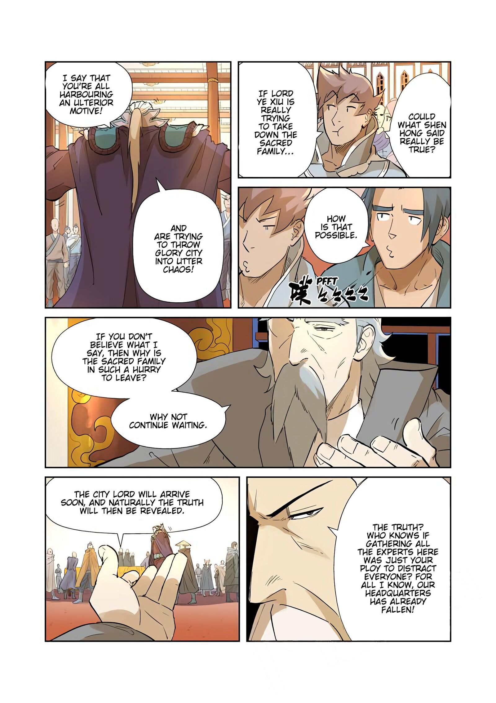 Tales of Demons and Gods Manhua Chapter 205 - Page 8