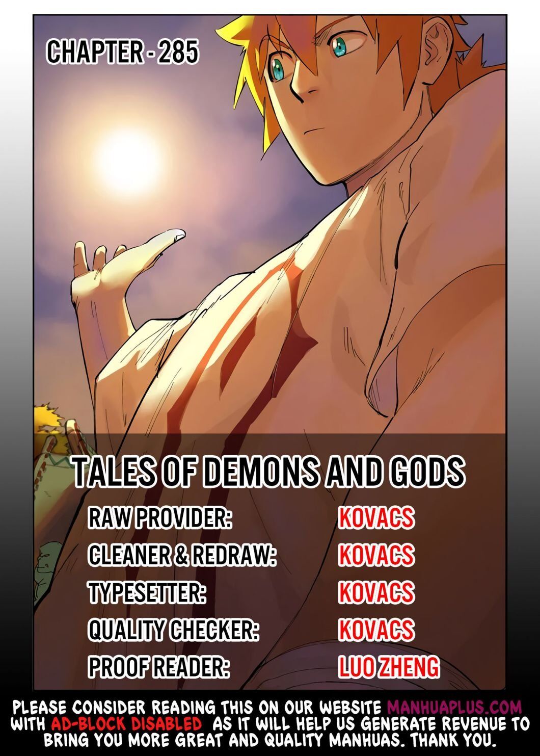 Tales of Demons and Gods Manhua Chapter 285 - Page 0