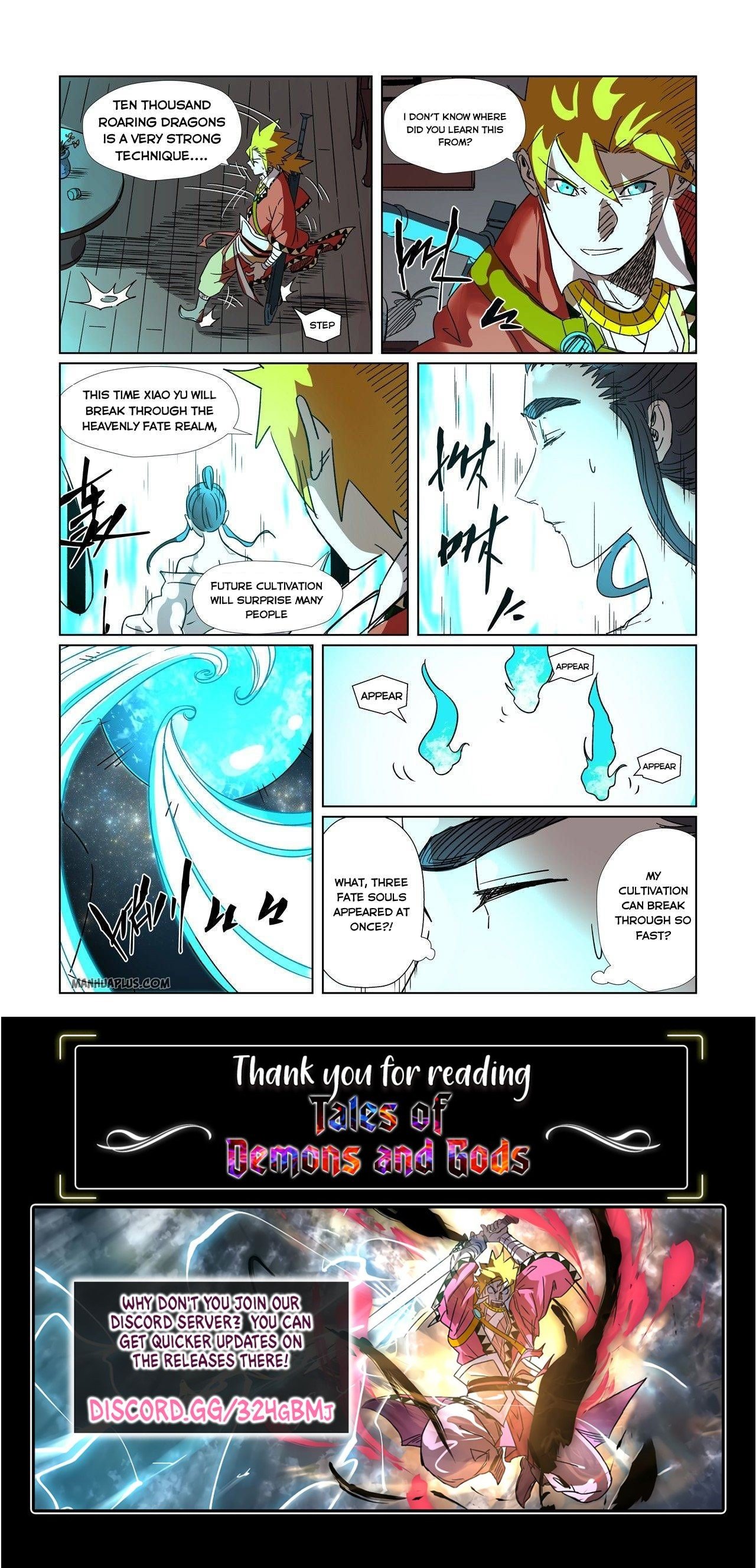 Tales of Demons and Gods Manhua Chapter 303.5 - Page 9
