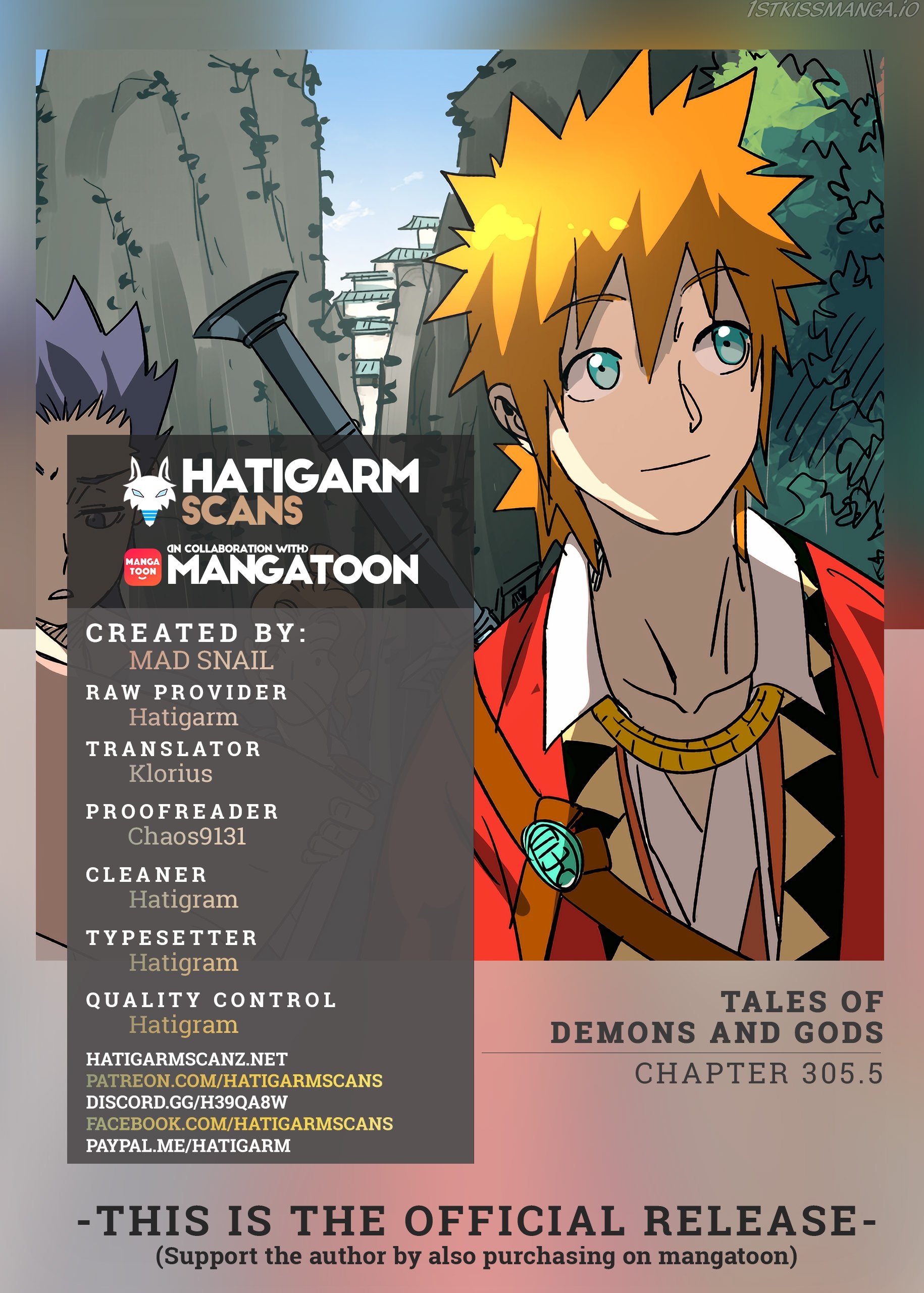 Tales of Demons and Gods Manhua Chapter 305.5 - Page 10