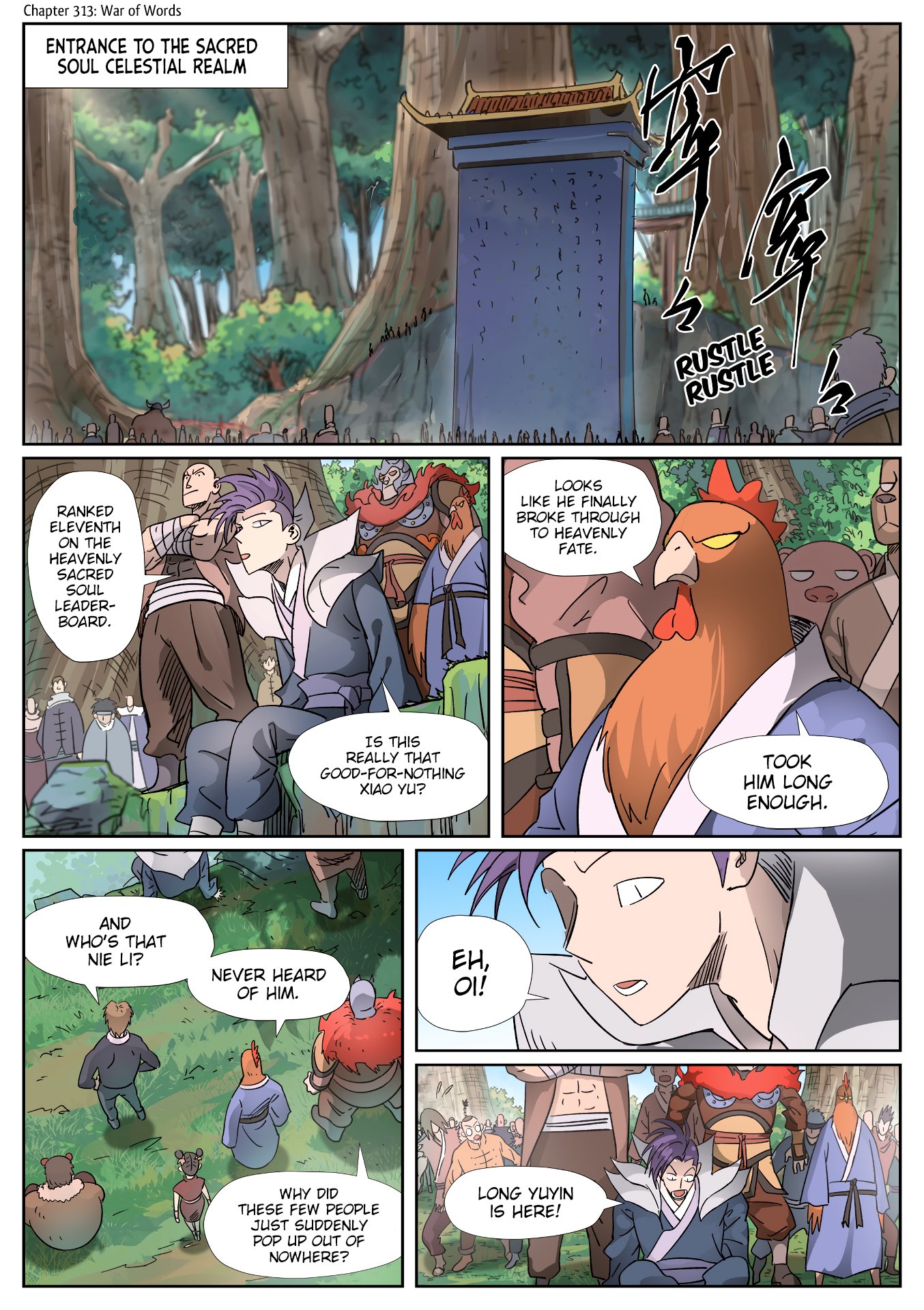 Tales of Demons and Gods Manhua Chapter 313 - Page 0