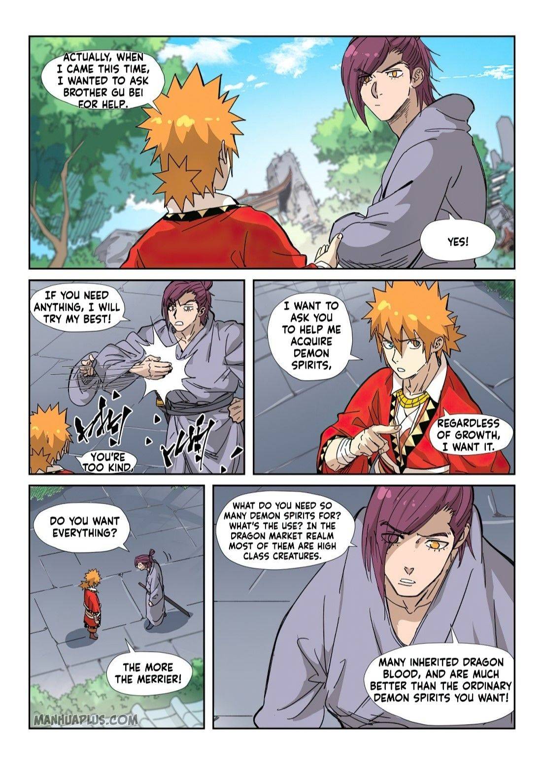 Tales of Demons and Gods Manhua Chapter 327 - Page 1
