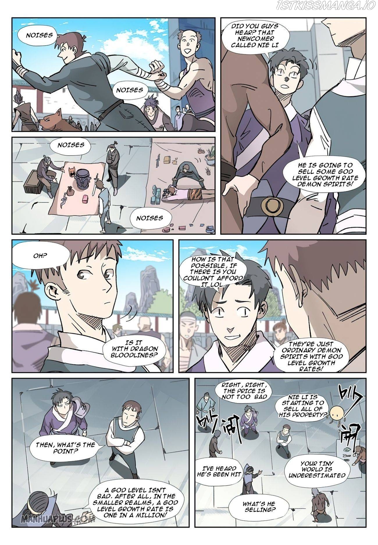Tales of Demons and Gods Manhua Chapter 327.5 - Page 4