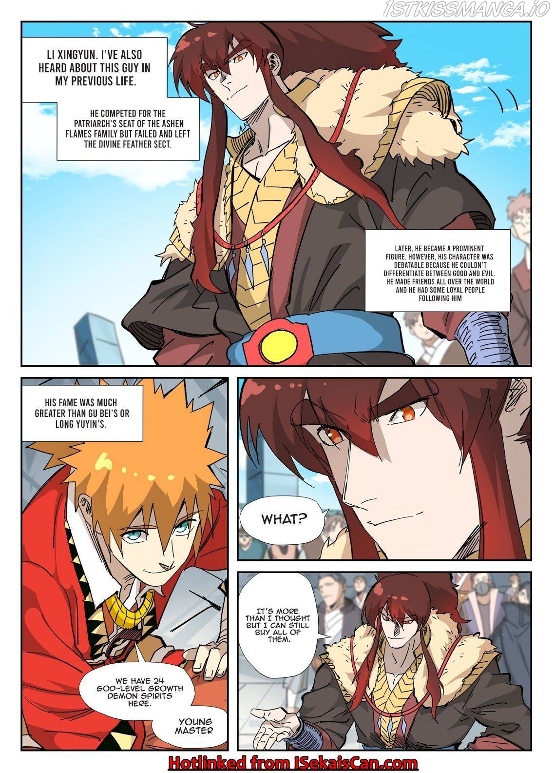 Tales of Demons and Gods Manhua Chapter 328.1 - Page 1