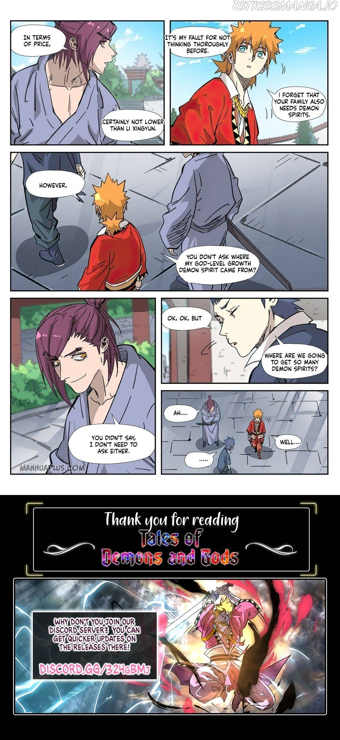 Tales of Demons and Gods Manhua Chapter 328.5 - Page 9