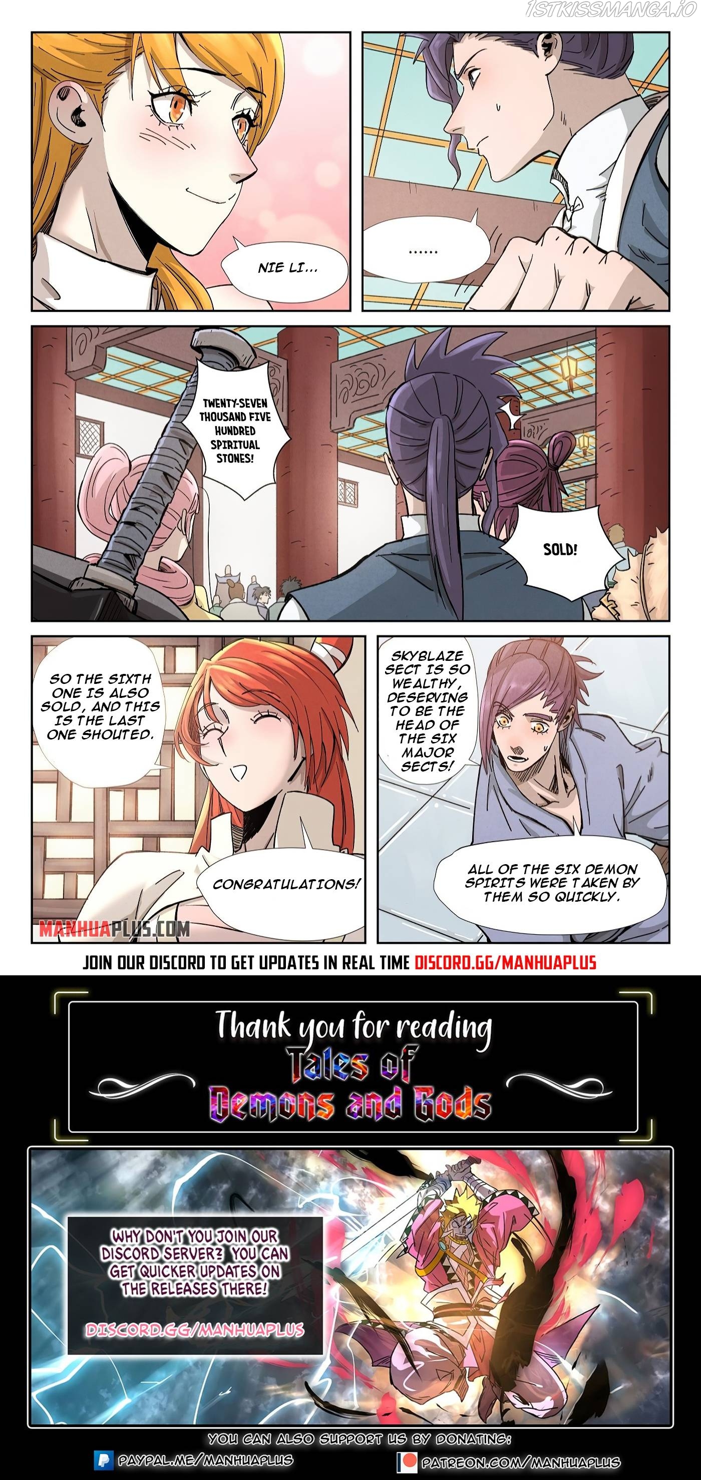 Tales of Demons and Gods Manhua Chapter 336.1 - Page 8