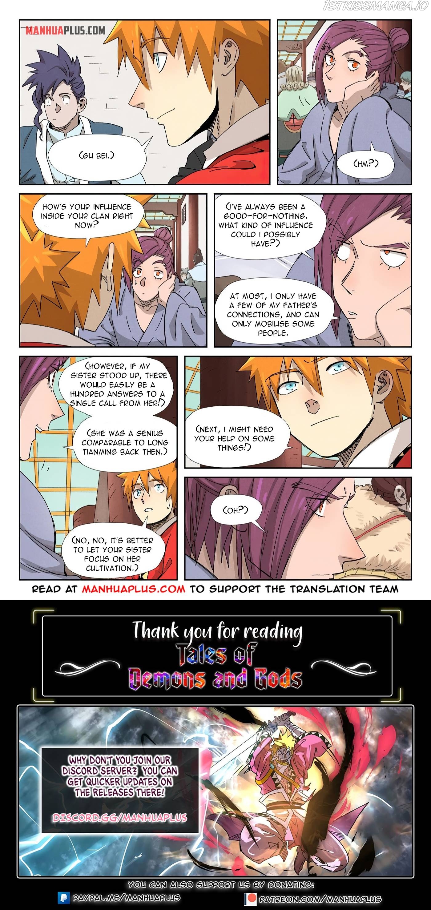 Tales of Demons and Gods Manhua Chapter 337.6 - Page 9