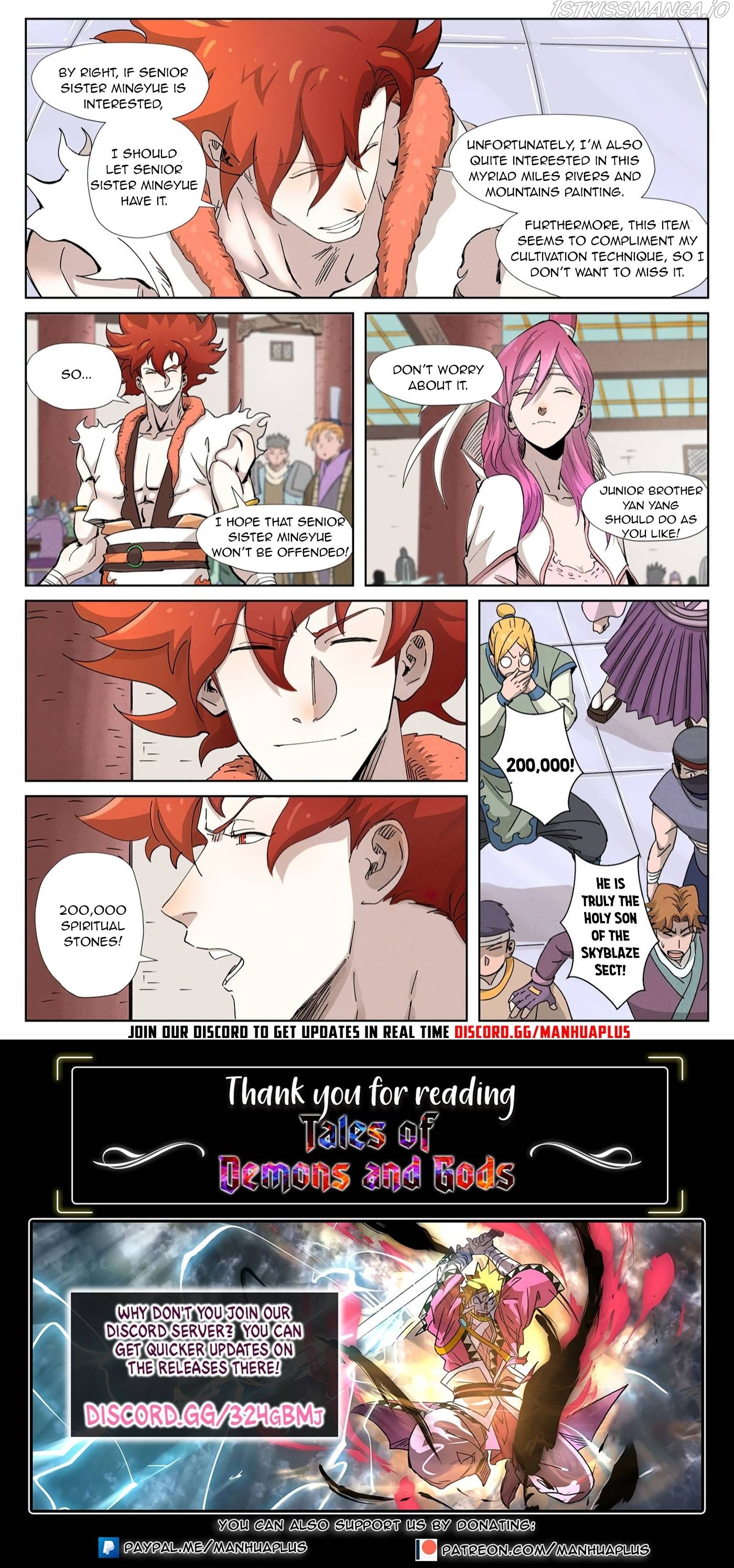 Tales of Demons and Gods Manhua Chapter 338.6 - Page 9
