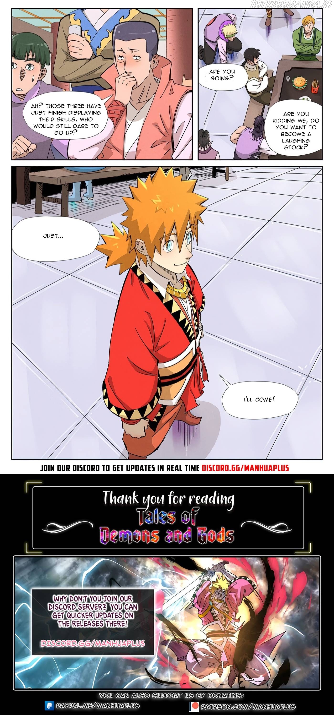 Tales of Demons and Gods Manhua Chapter 340.8 - Page 9
