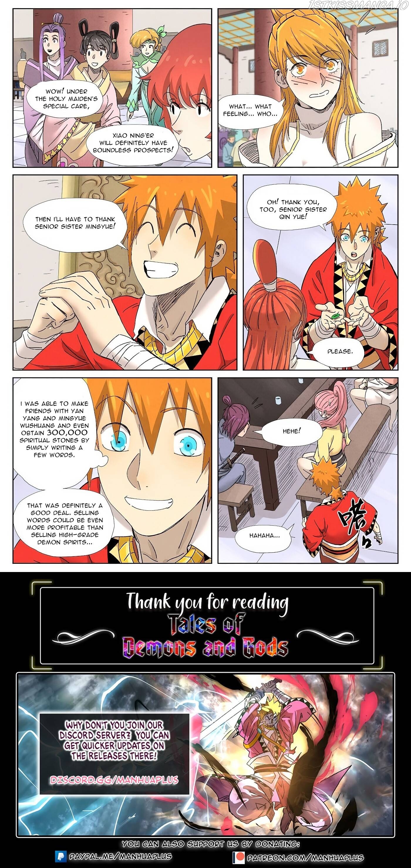 Tales of Demons and Gods Manhua Chapter 342.1 - Page 9