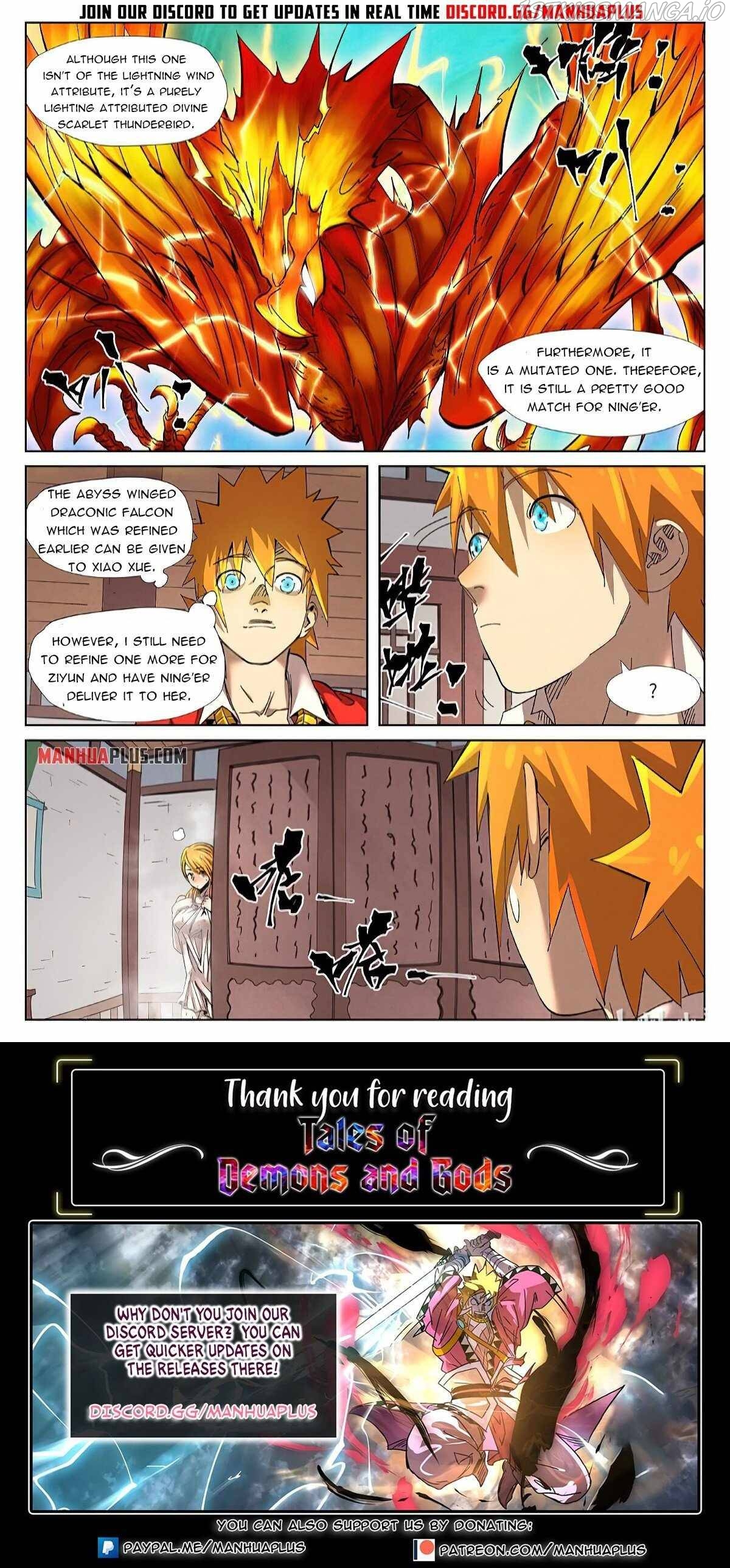 Tales of Demons and Gods Manhua Chapter 343.5 - Page 9