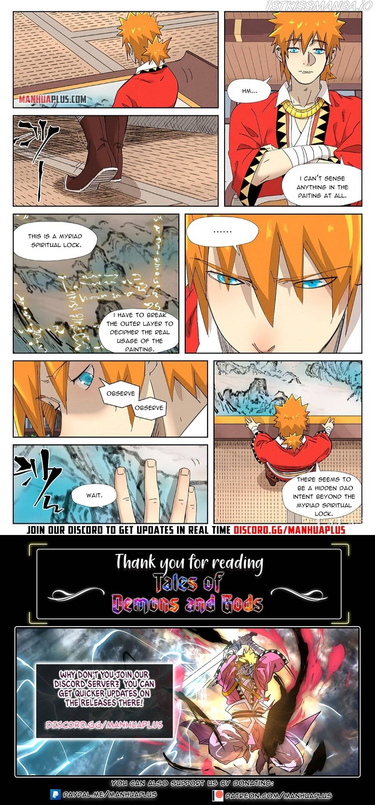 Tales of Demons and Gods Manhua Chapter 345.6 - Page 9