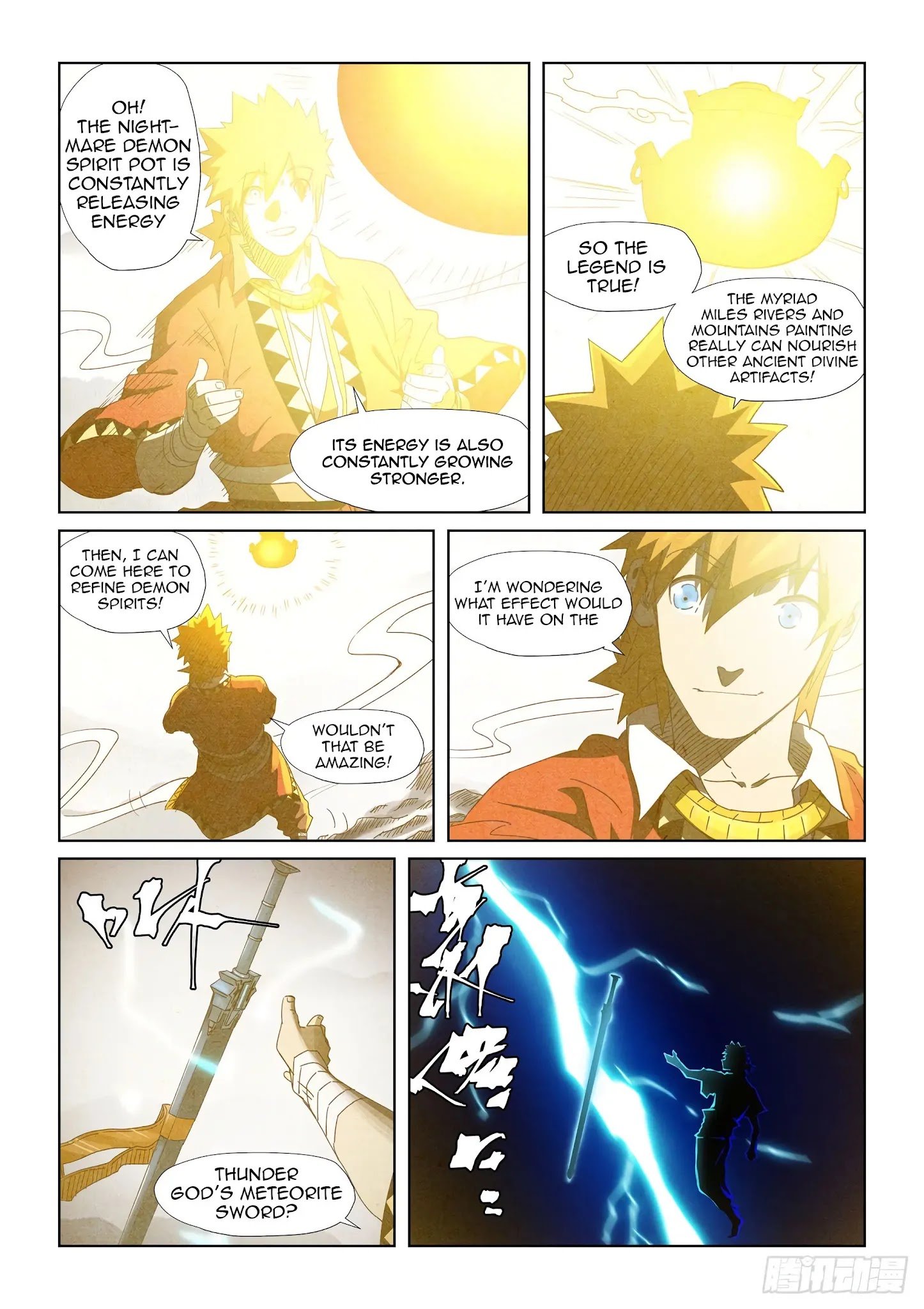 Tales of Demons and Gods Manhua Chapter 346.5 - Page 9