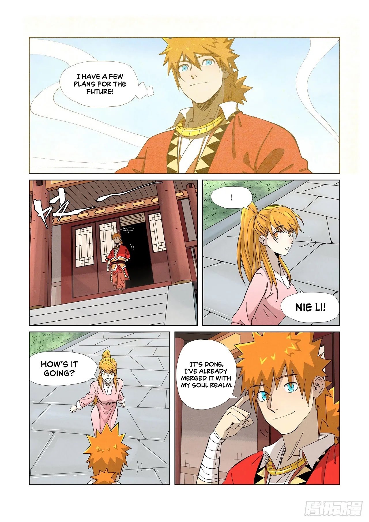Tales of Demons and Gods Manhua Chapter 347.1 - Page 10