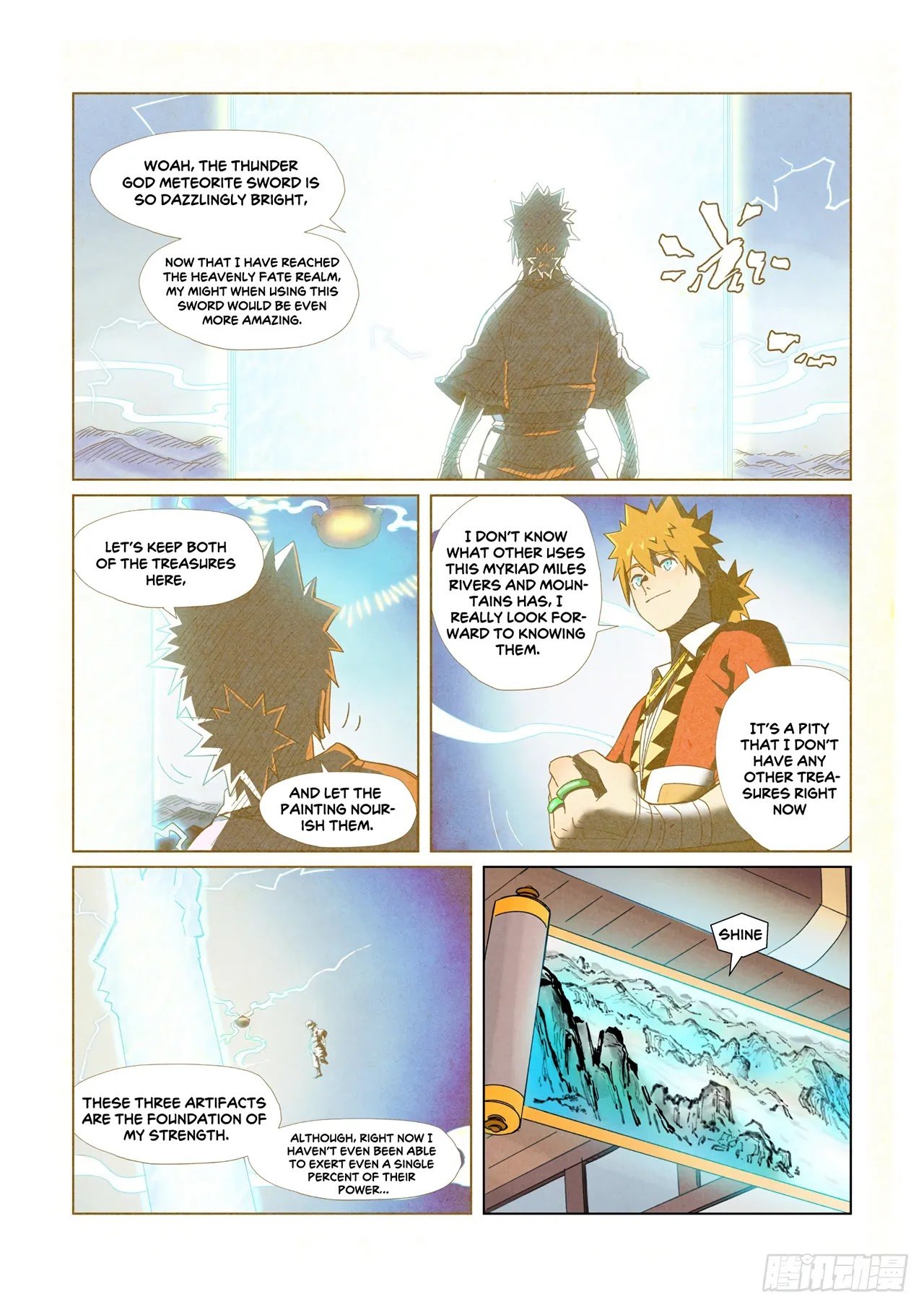 Tales of Demons and Gods Manhua Chapter 347.1 - Page 3