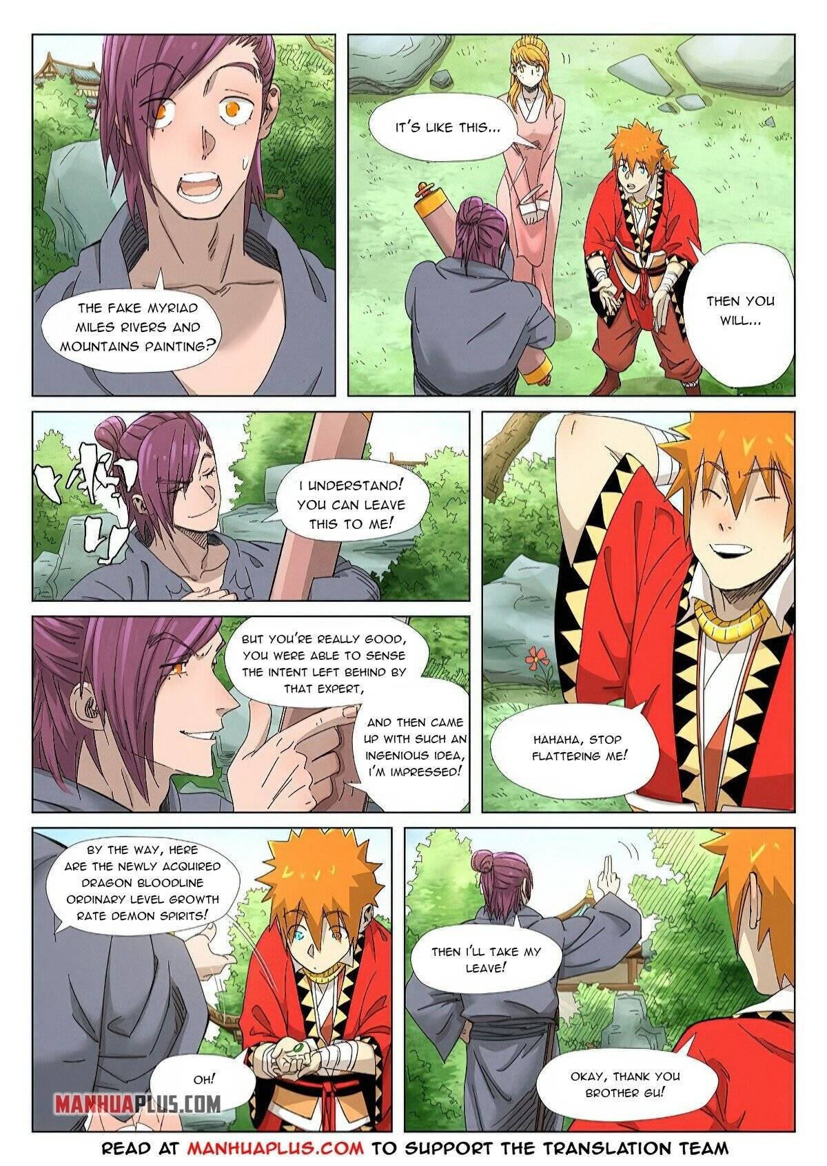 Tales of Demons and Gods Manhua Chapter 347.5 - Page 1