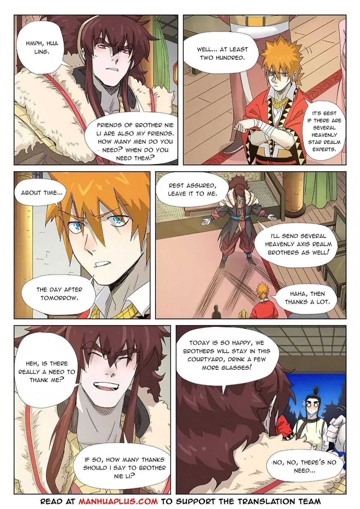Tales of Demons and Gods Manhua Chapter 348.5 - Page 3