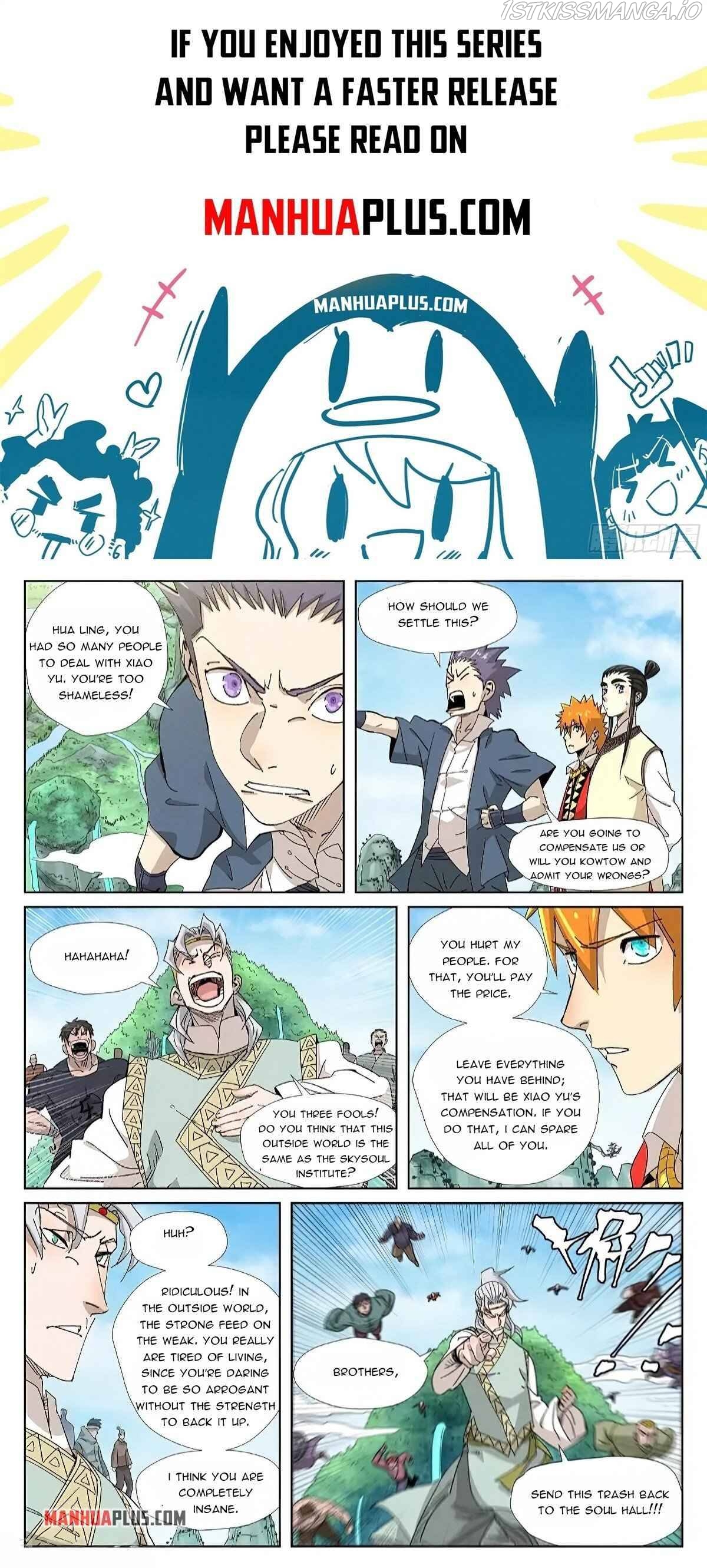 Tales of Demons and Gods Manhua Chapter 352 - Page 1