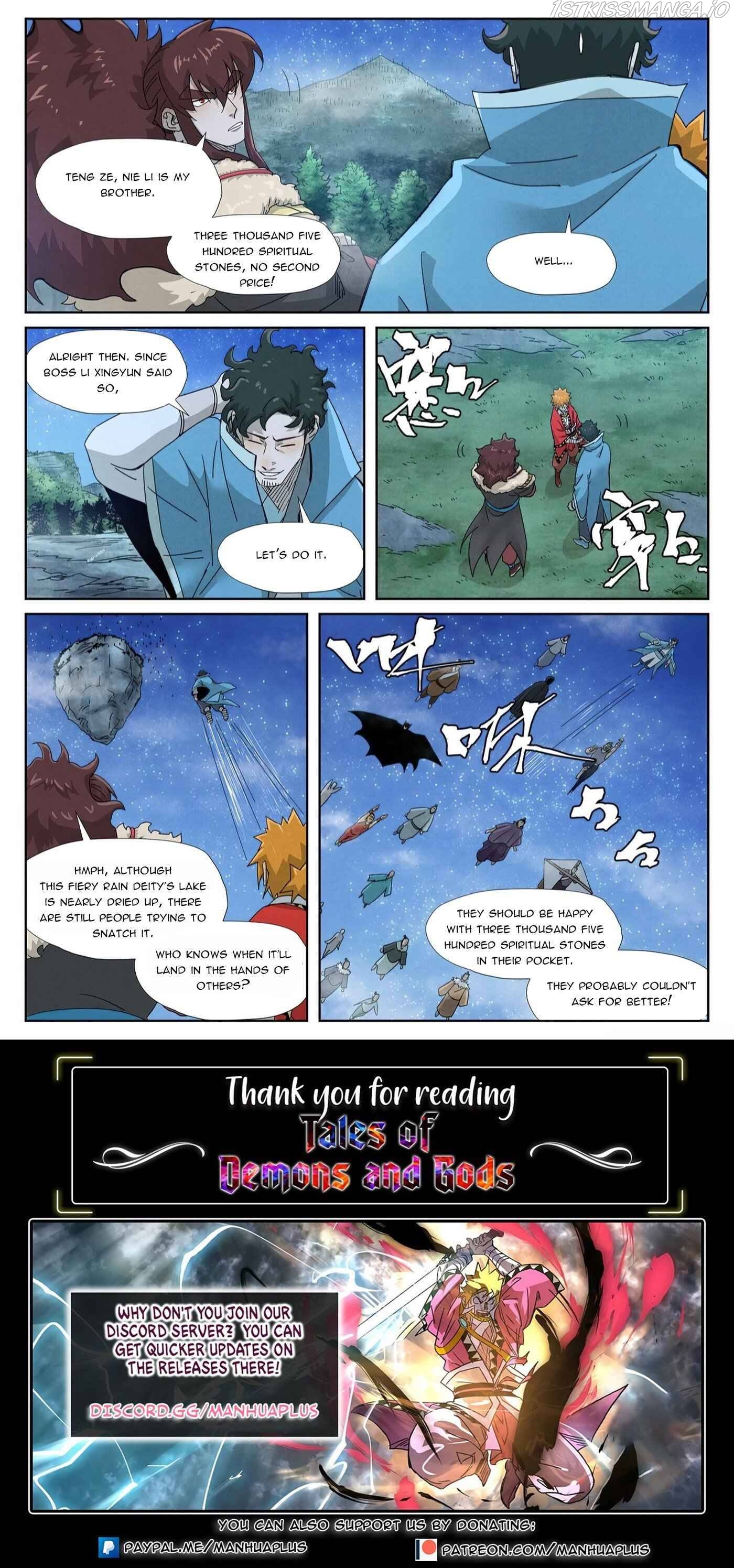 Tales of Demons and Gods Manhua Chapter 353.5 - Page 9