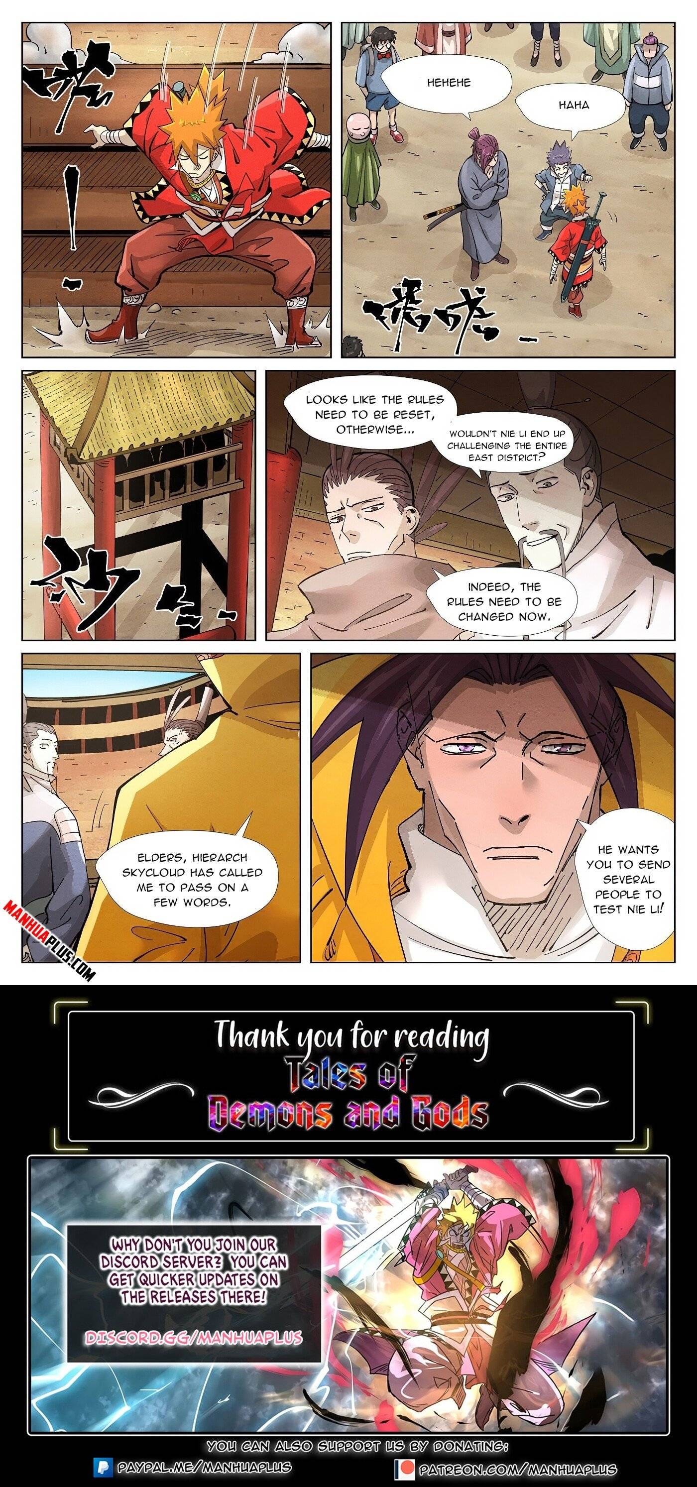 Tales of Demons and Gods Manhua Chapter 370.5 - Page 8