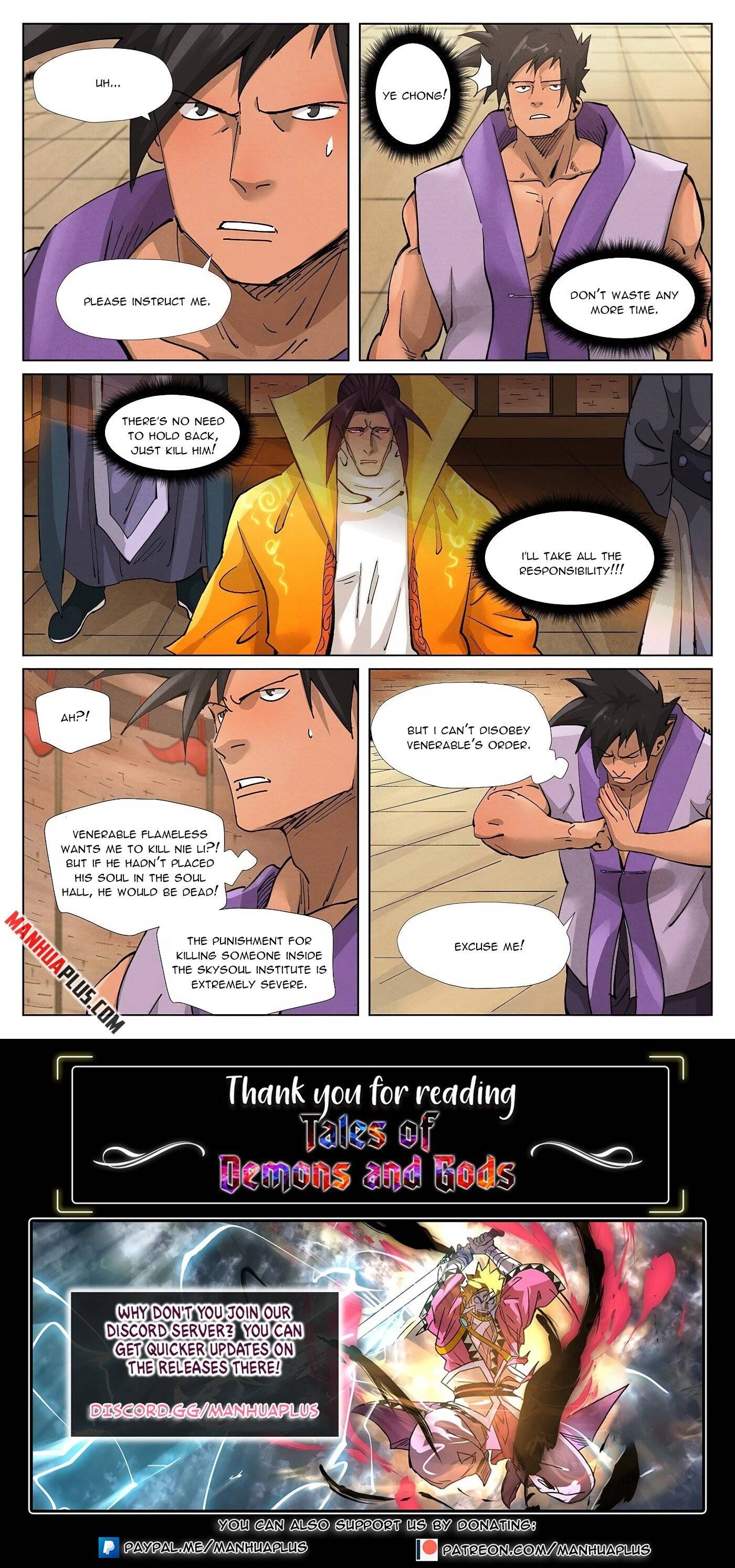 Tales of Demons and Gods Manhua Chapter 371 - Page 8